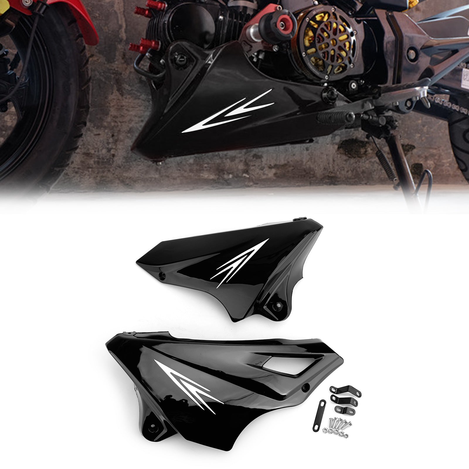 Motorcycle Engine Protector Guard For Honda MSX125SF 16-17 MSX125 13-16 Generic