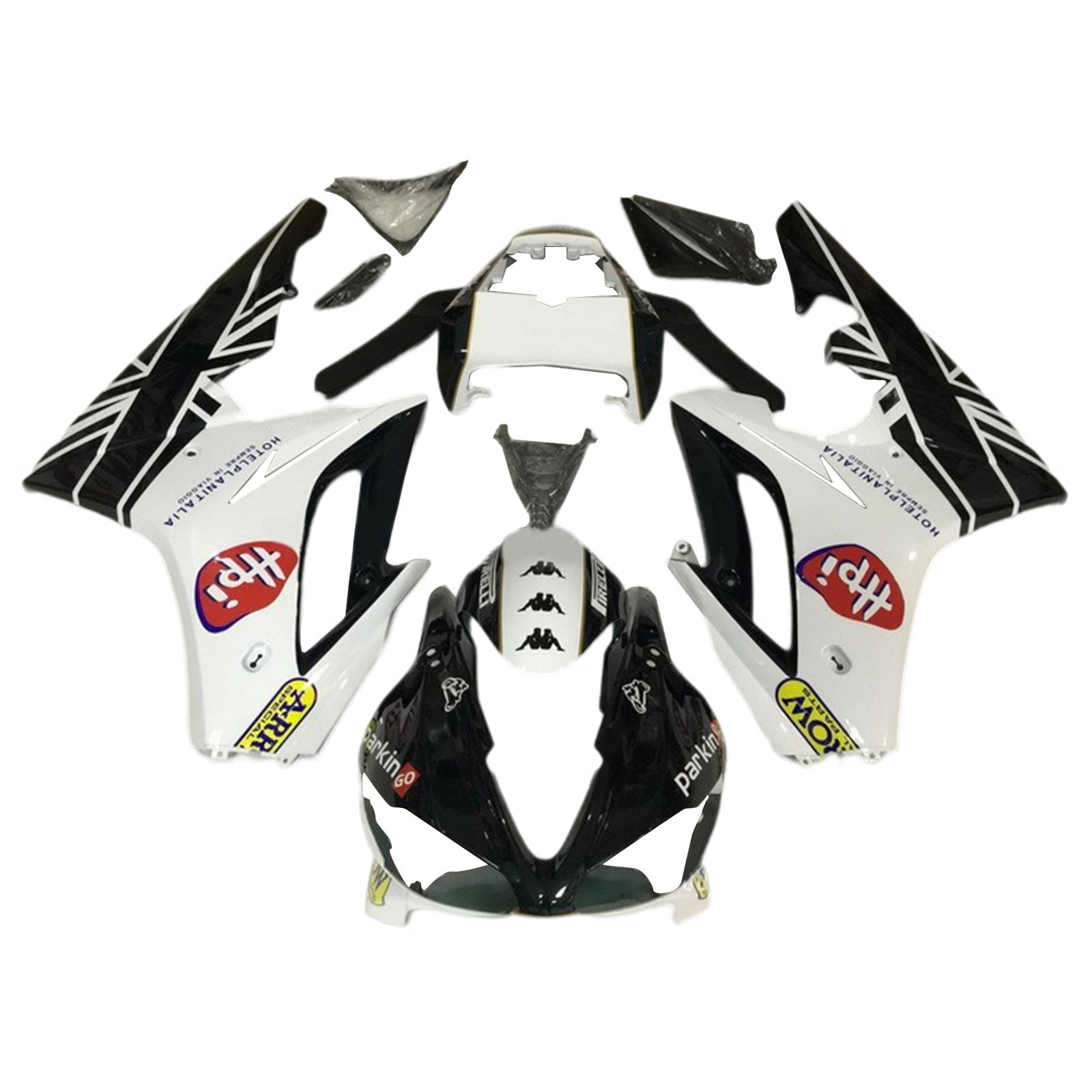 Amotopart Triumph Daytona 675 2009-2012 Fairing Kit Bodywork Plastic ABS