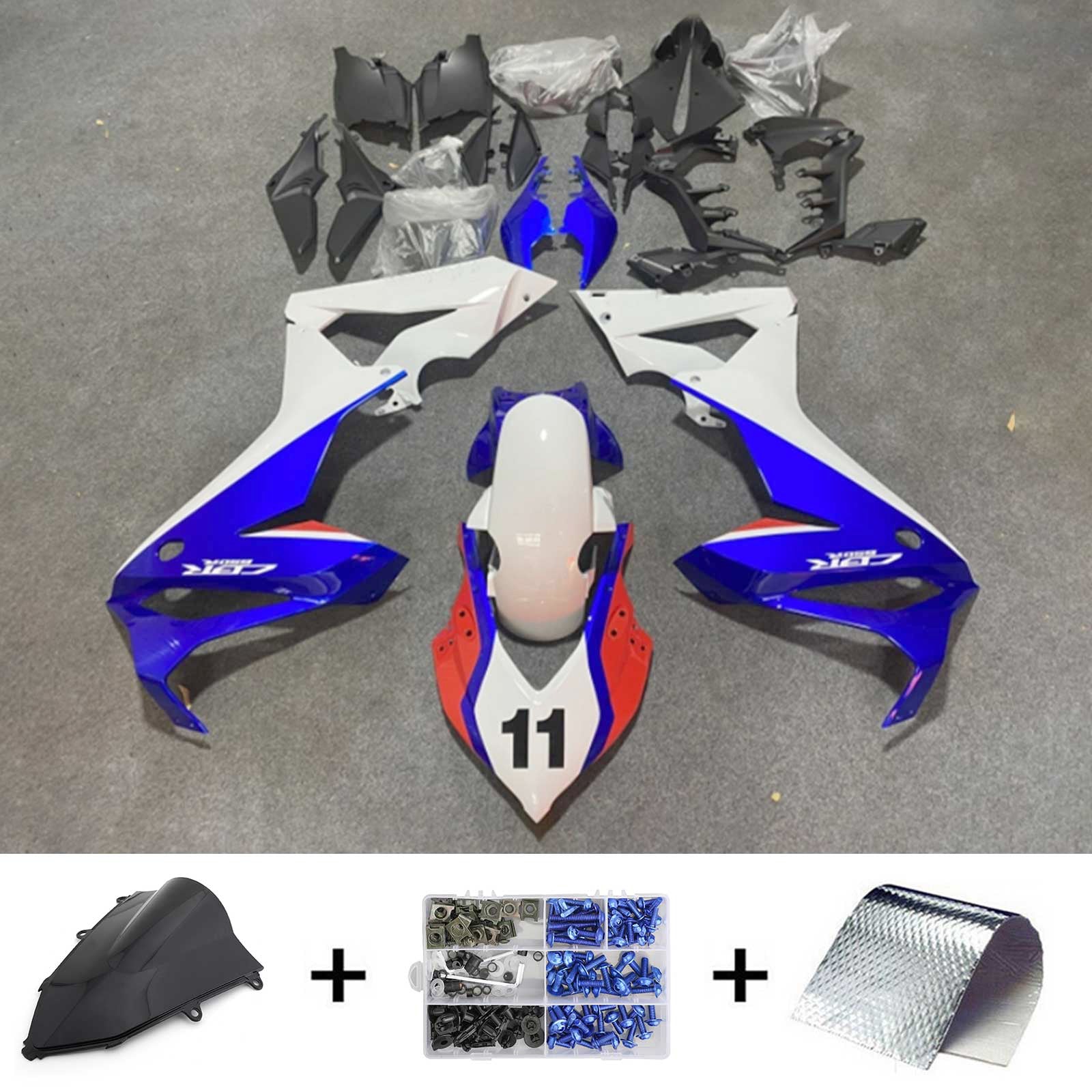 Honda CBR650R 2019-2020 Kit Carenado Carrocería Plástico ABS