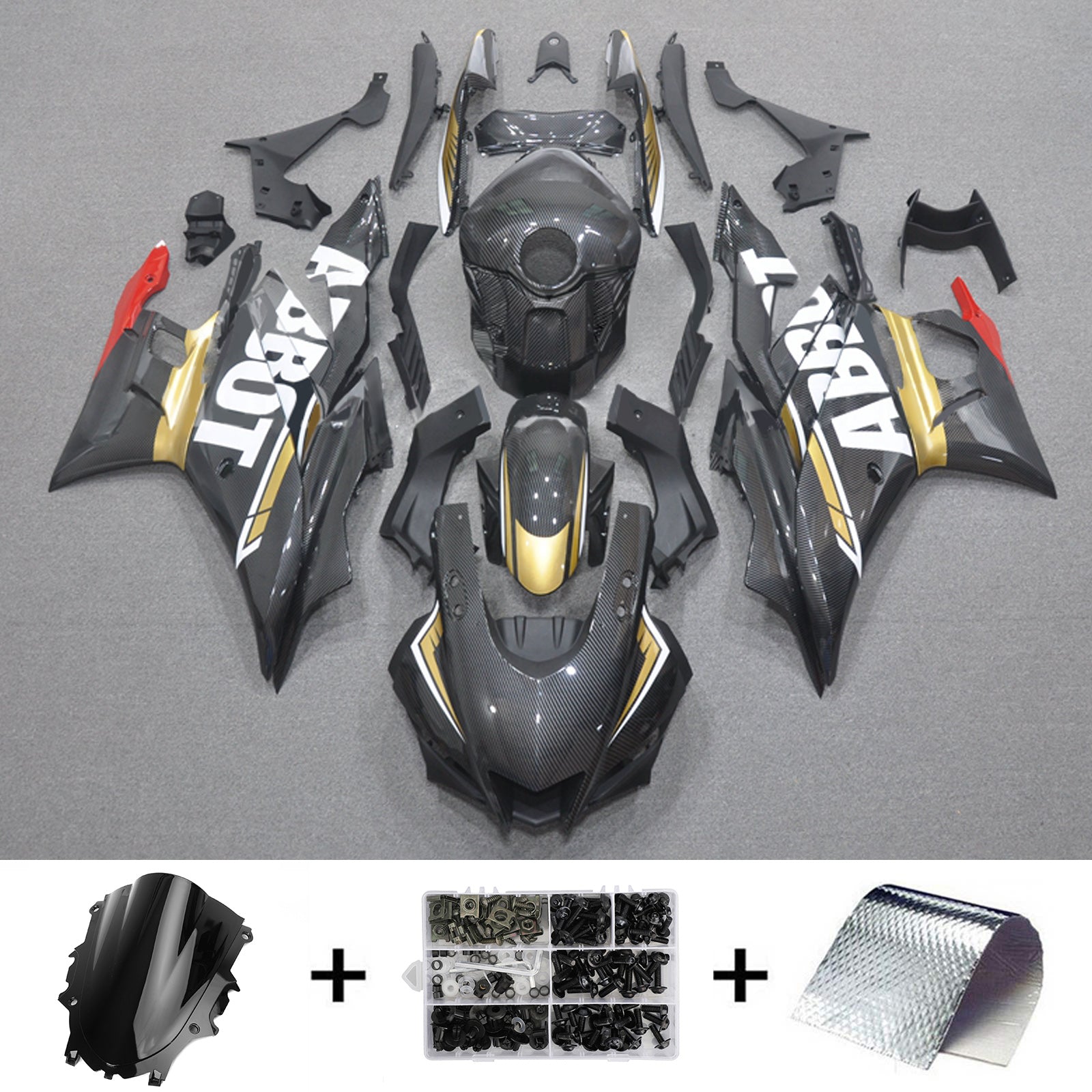 Yamaha YZF-R3 R25 2022-2023 Kit Carenado Carrocería Plástico ABS