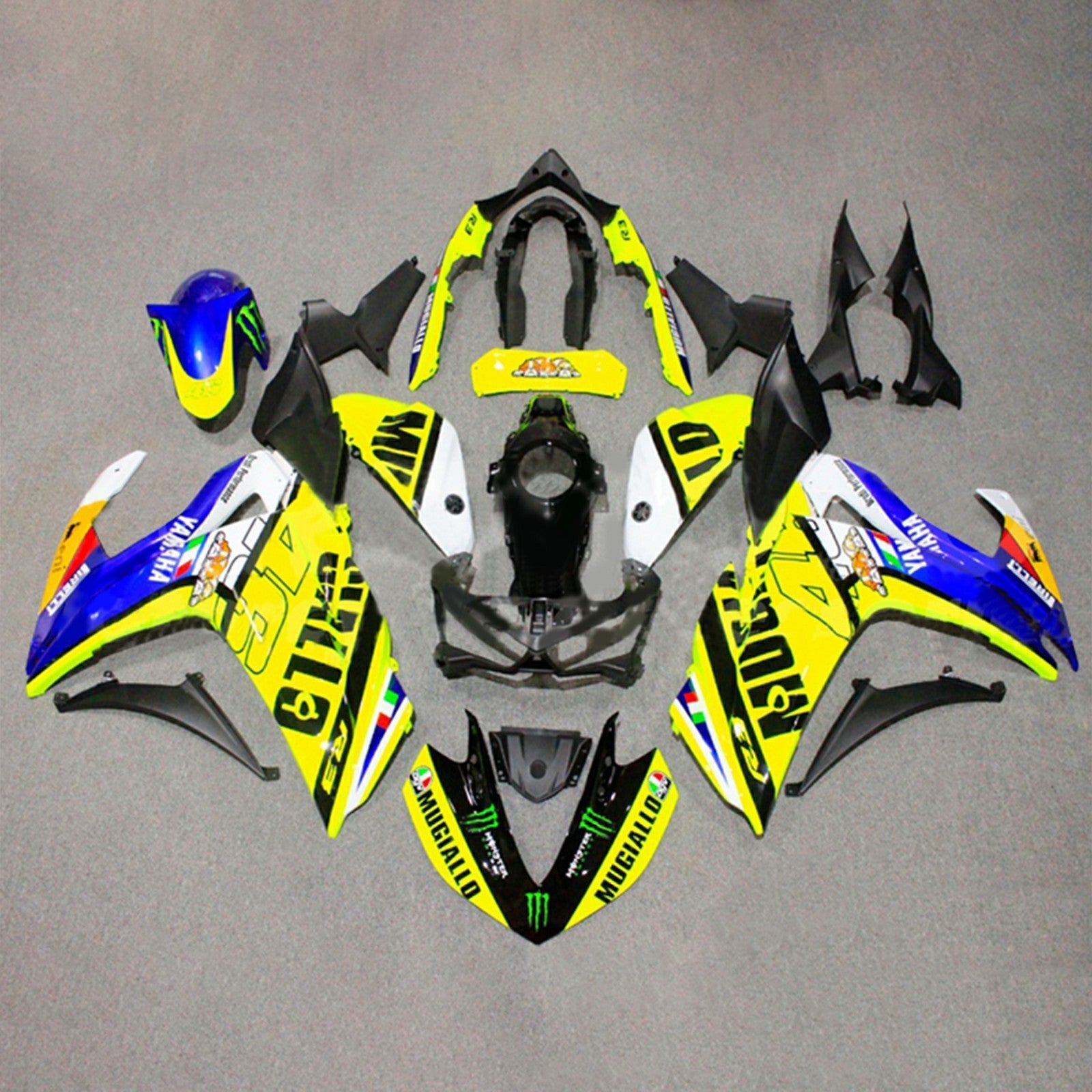 Yamaha YZF-R3 2014-2018 R25 2015-2017 Fairing Kit Bodywork ABS