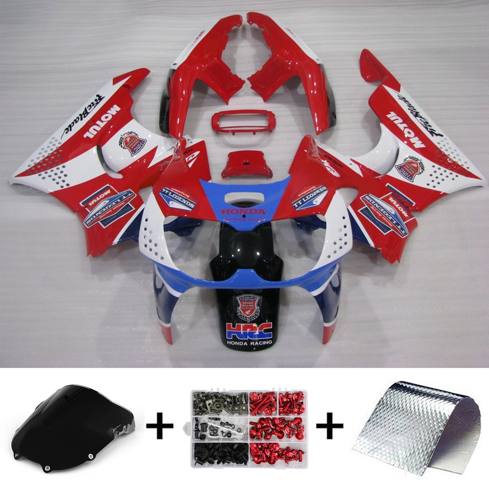 Honda CBR900RR 893 1994-1995 Fairing Kit Bodywork Plastic ABS