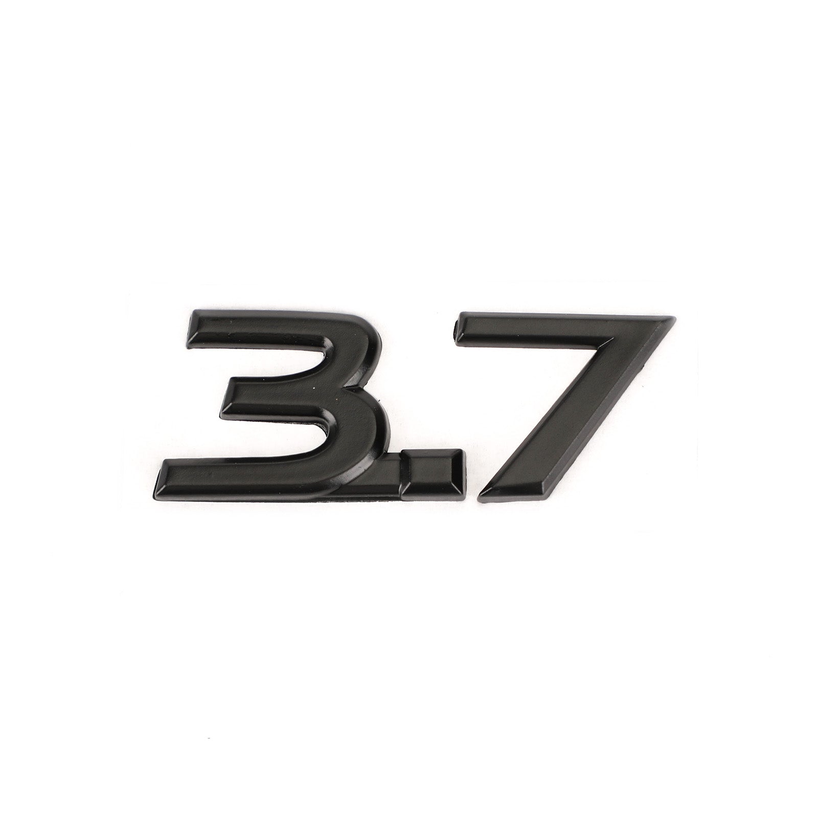 3.7 Fender Side Boot Emblem Badge Decal For Infiniti Q50 QX70 2014 Black Generic CA Market