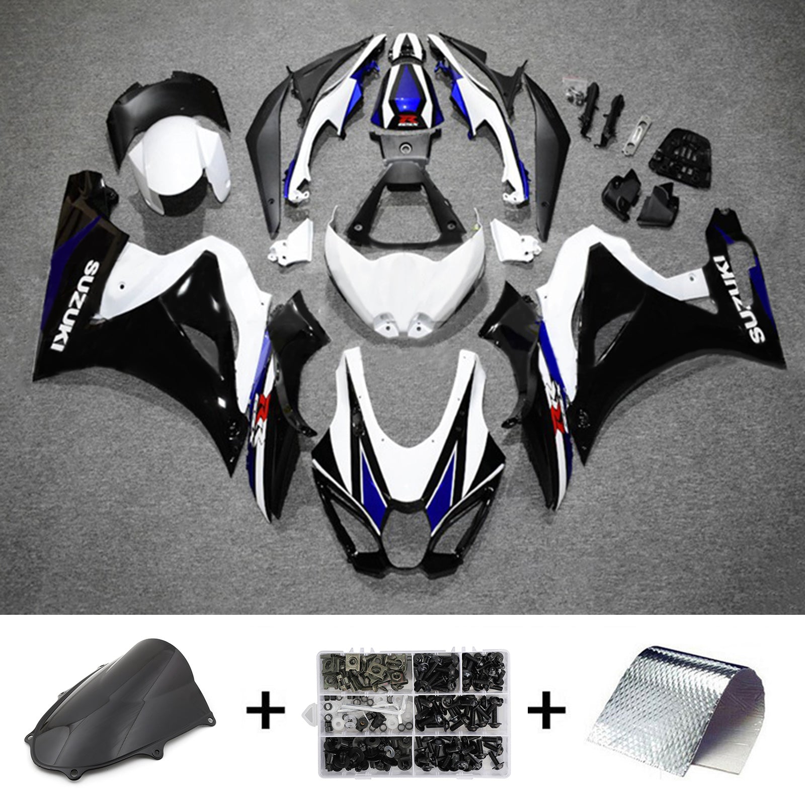 Suzuki GSXR1000 2017-2024 K17 Fairing Kit Bodywork Plastic ABS