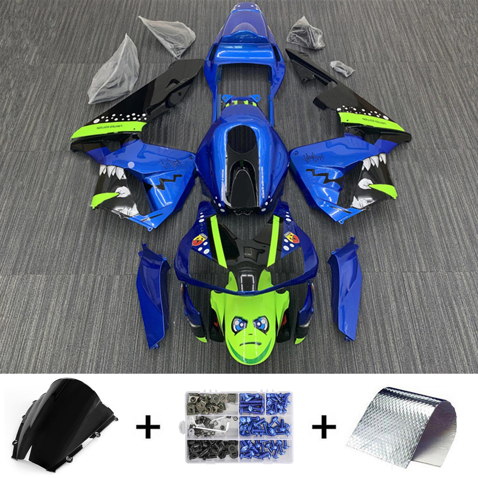 Honda CBR600RR 2003-2004 F5 Fairing Kit Bodywork Plastic ABS