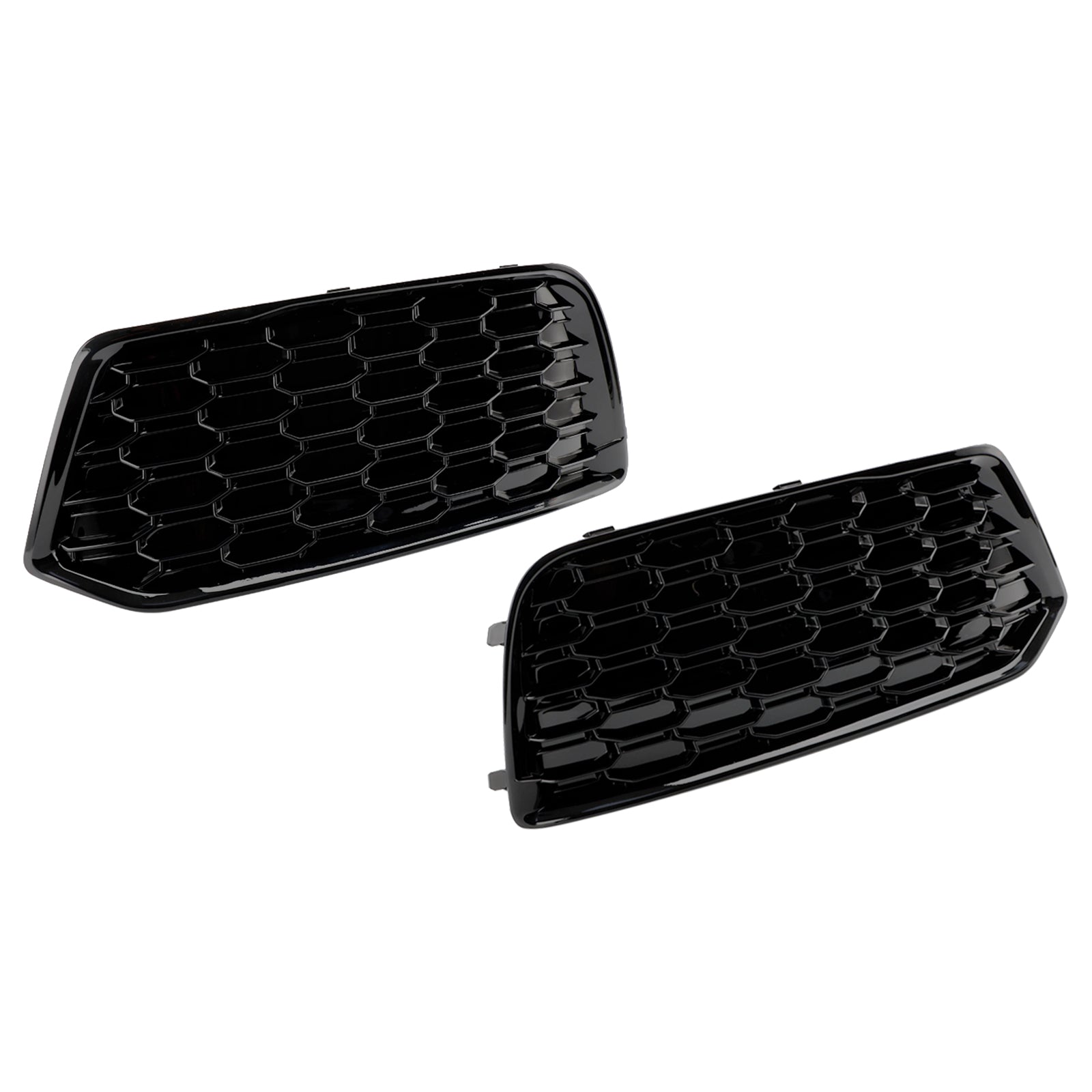 Audi Q5 2018-2022 Malla 2PCS Cubierta de parachoques delantero Rejilla Inserto de bisel