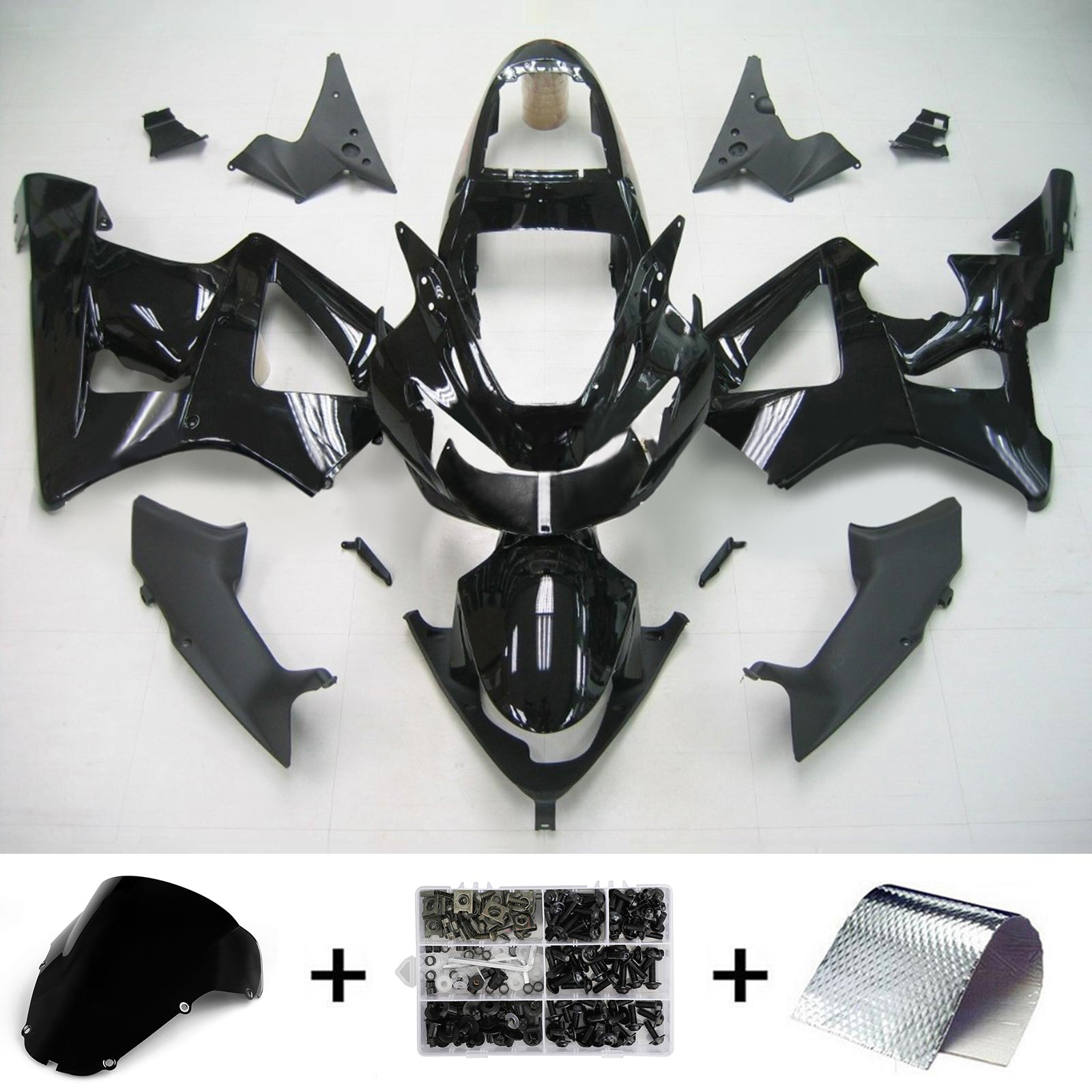 Honda CBR929RR 2000-2001 Fairing Kit Bodywork Plastic ABS