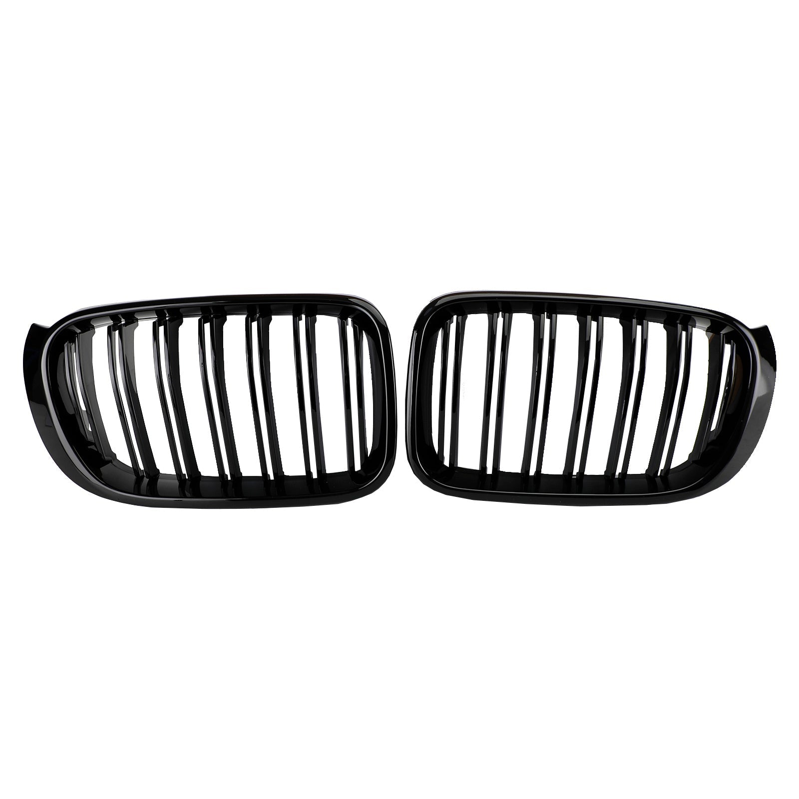 BMW X3 X4 F25 F26 2014-2017 Gloss Black Front Bumper Kidney Grille Grill