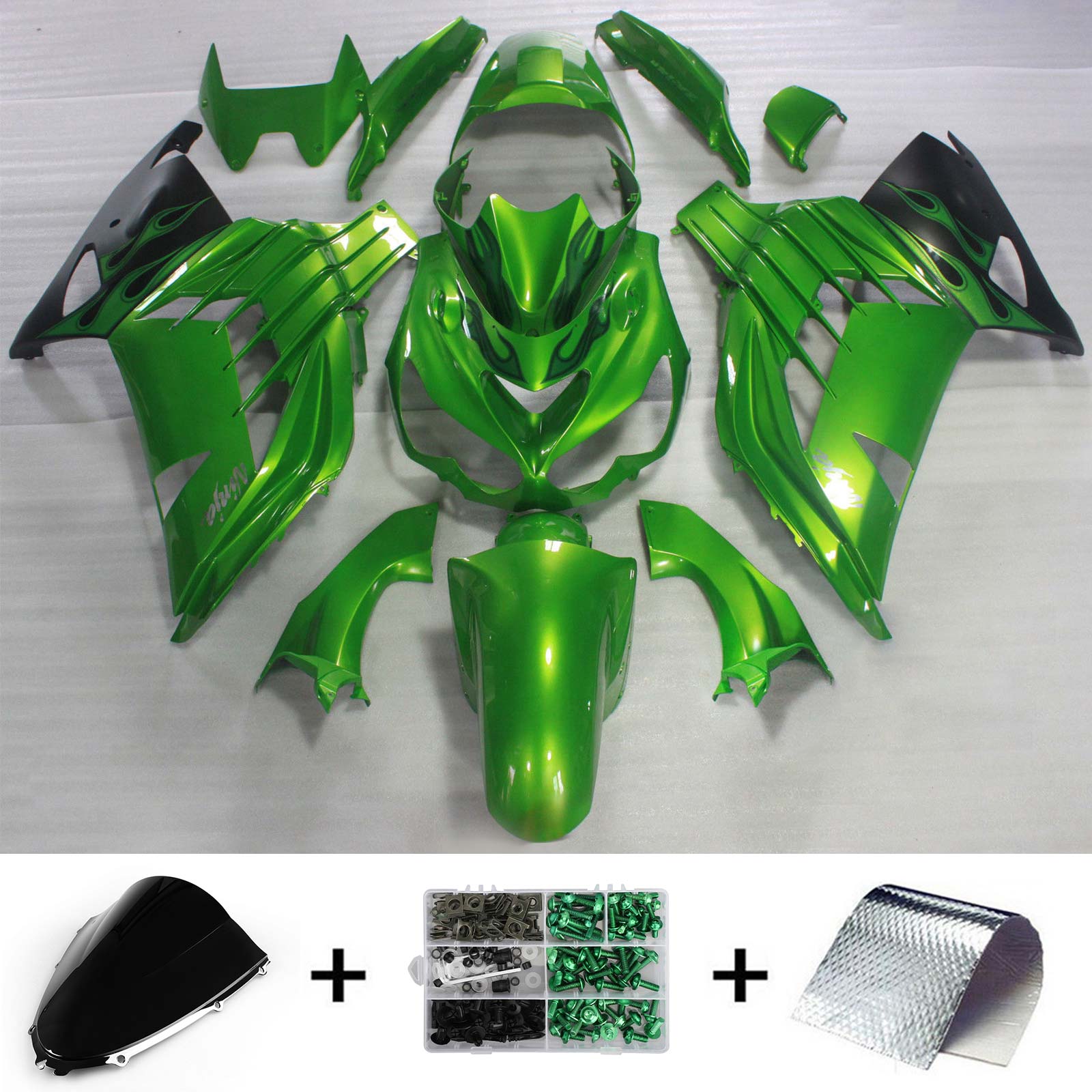 Kit Carenado Kawasaki ZX14R 2006-2011 Carrocería Plástico ABS