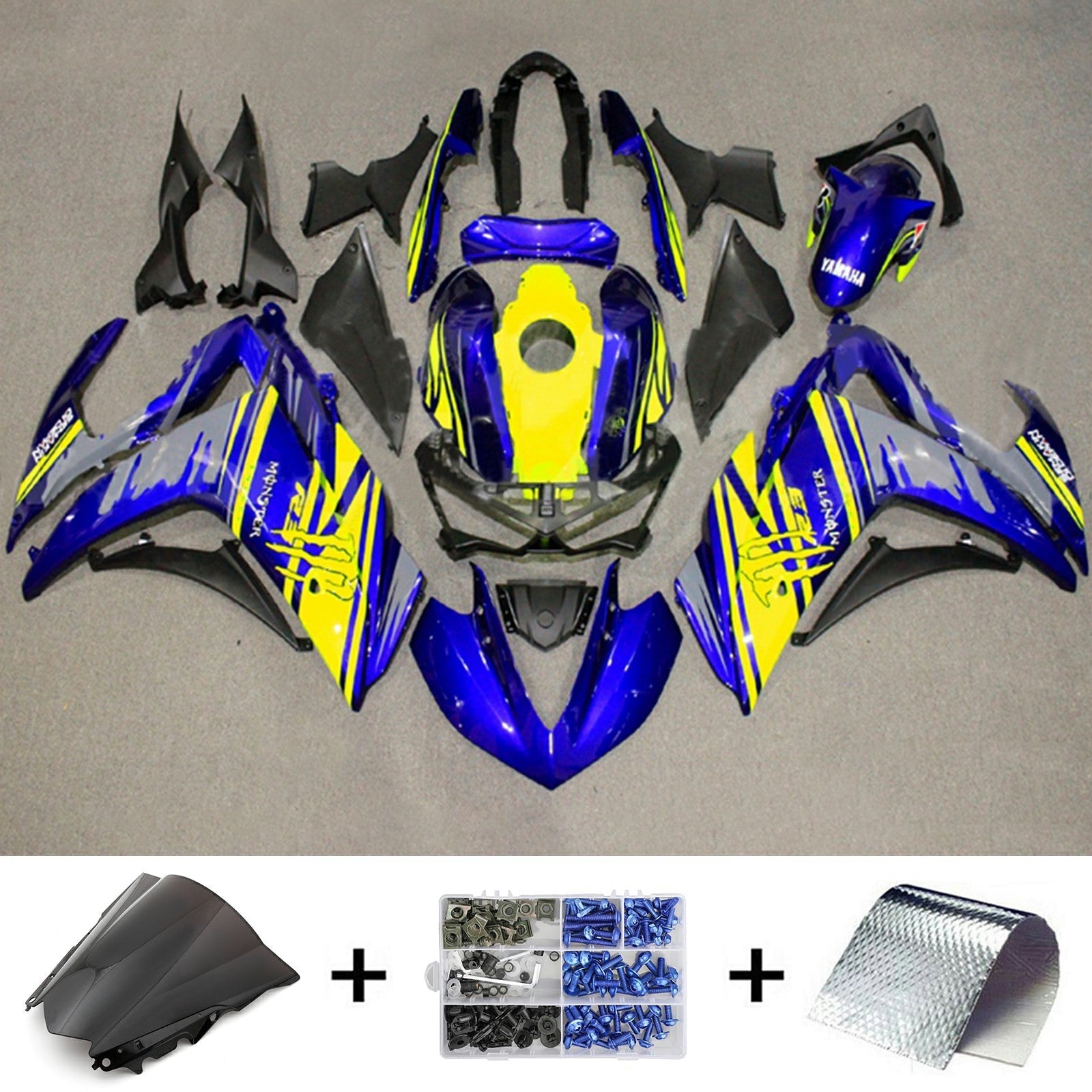 Yamaha YZF-R3 2014-2018 R25 2015-2017 Fairing Kit Bodywork ABS