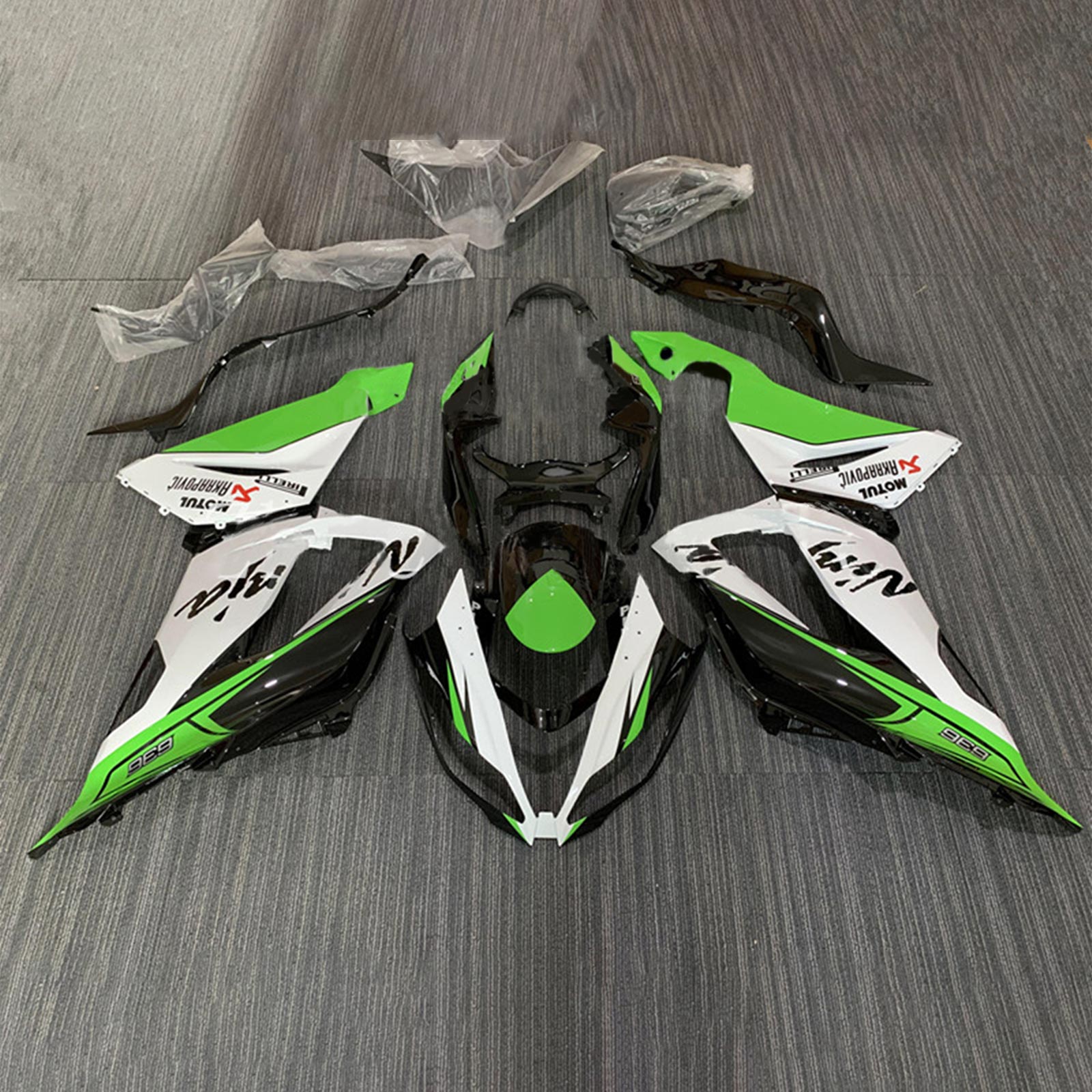 Kawasaki ZX6R 636 2013-2018 Fairing Kit Bodywork Plastic ABS