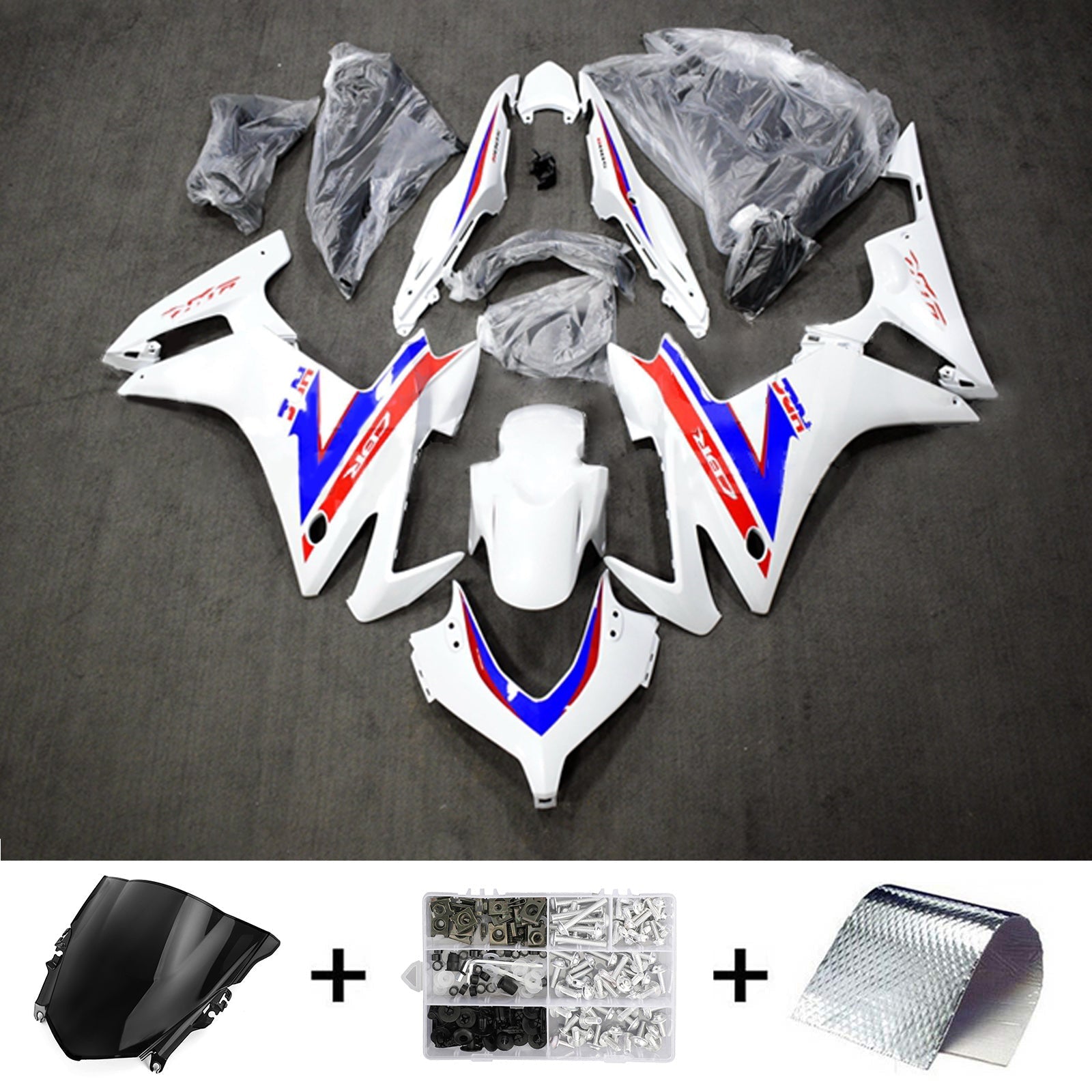 Honda CBR500R 2013-2015 Fairing Kit Bodywork Plastic ABS