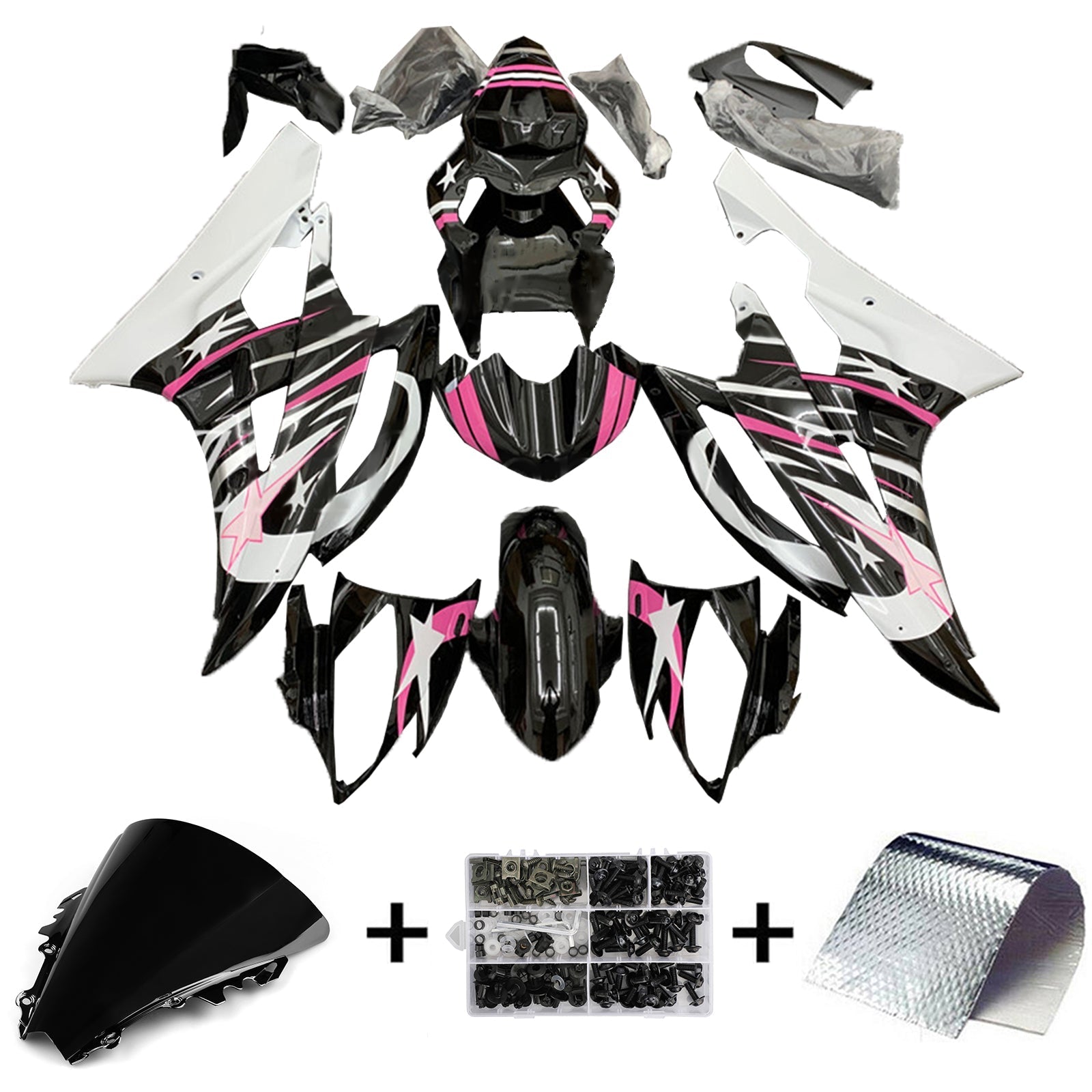 Yamaha YZF 600 R6 2006-2007 Kit Carenado Carrocería Plástico ABS