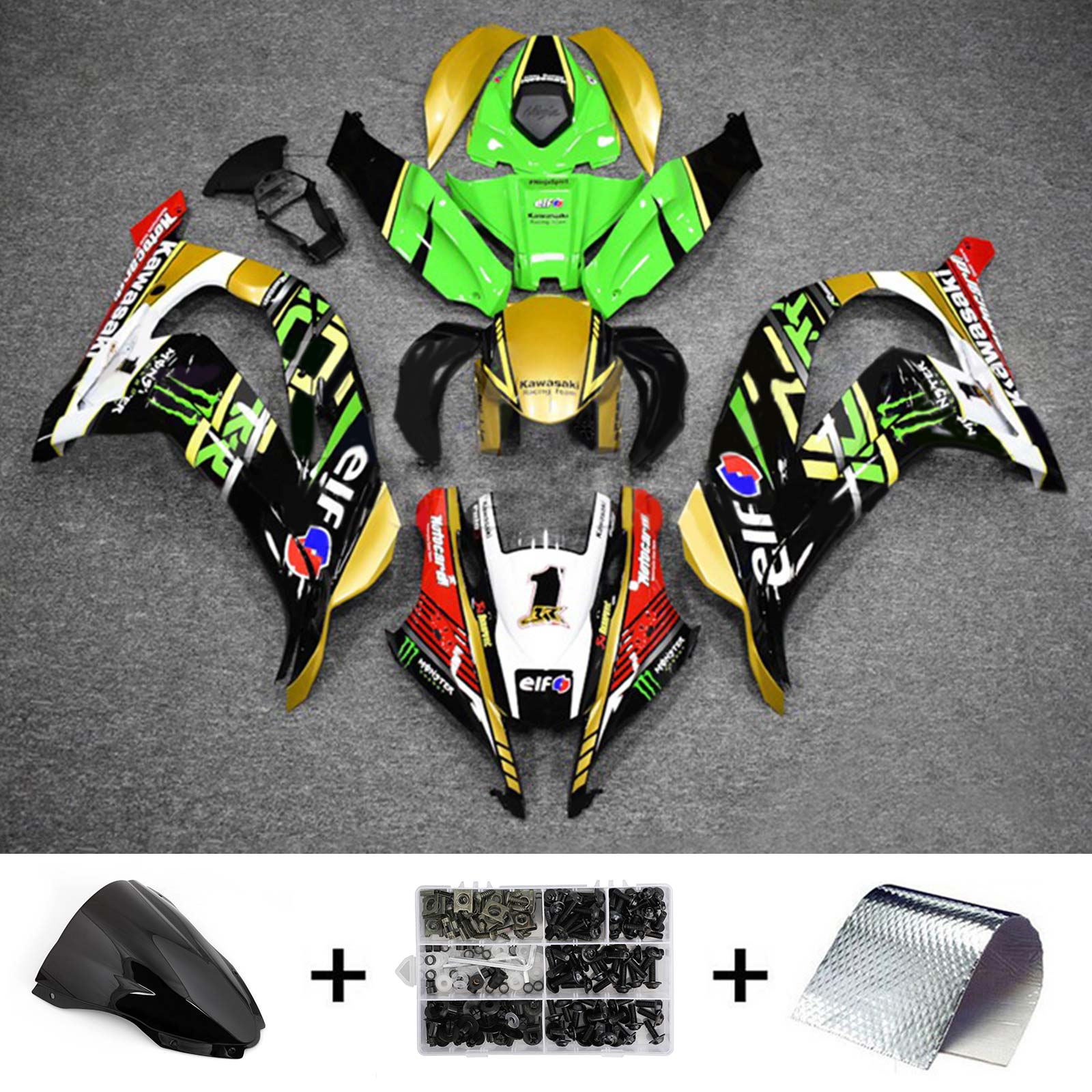 Kit Carenado Kawasaki ZX10R 2016-2020 Carrocería Plástico ABS