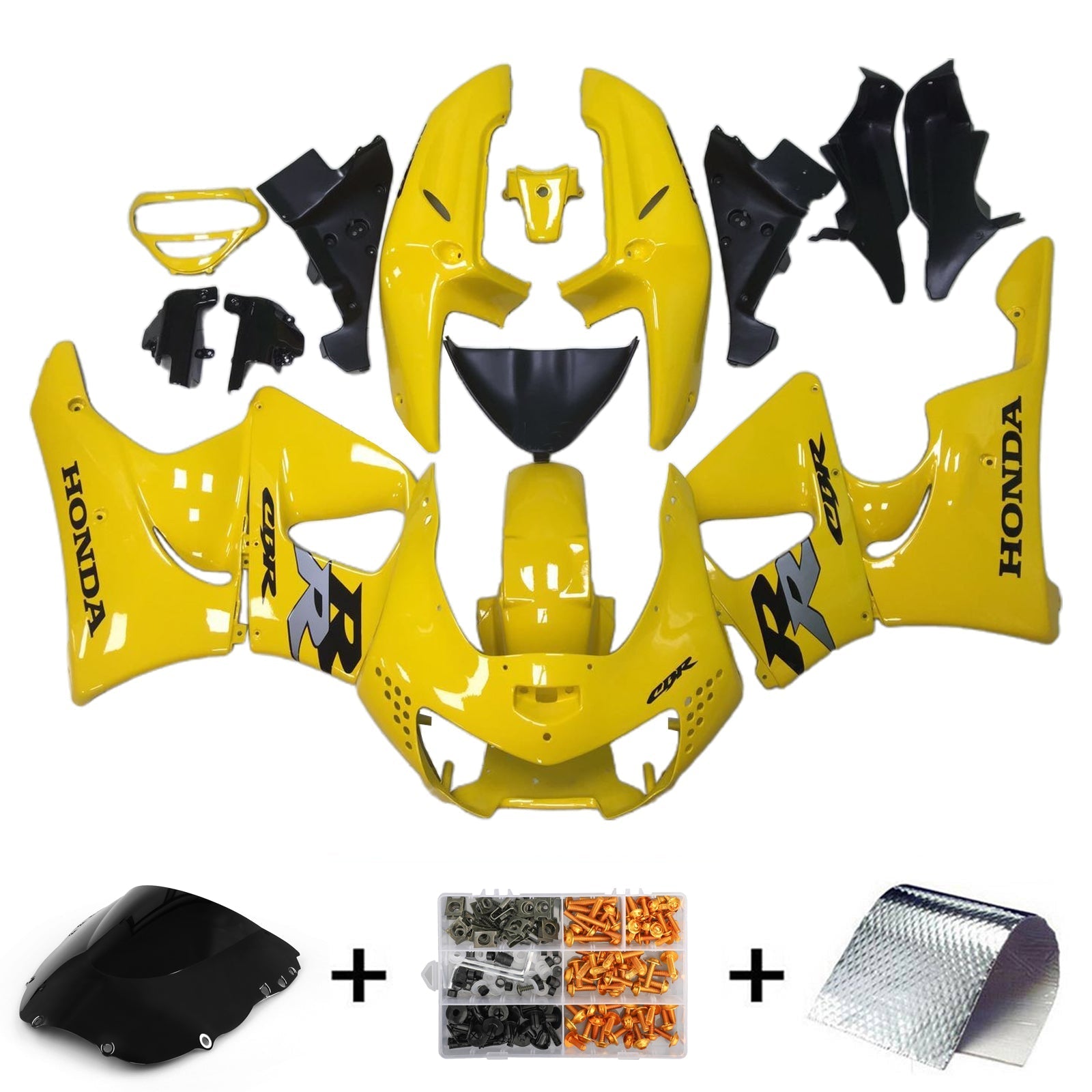 Honda CBR900RR 919 1998-1999 Fairing Kit Bodywork Plastic ABS