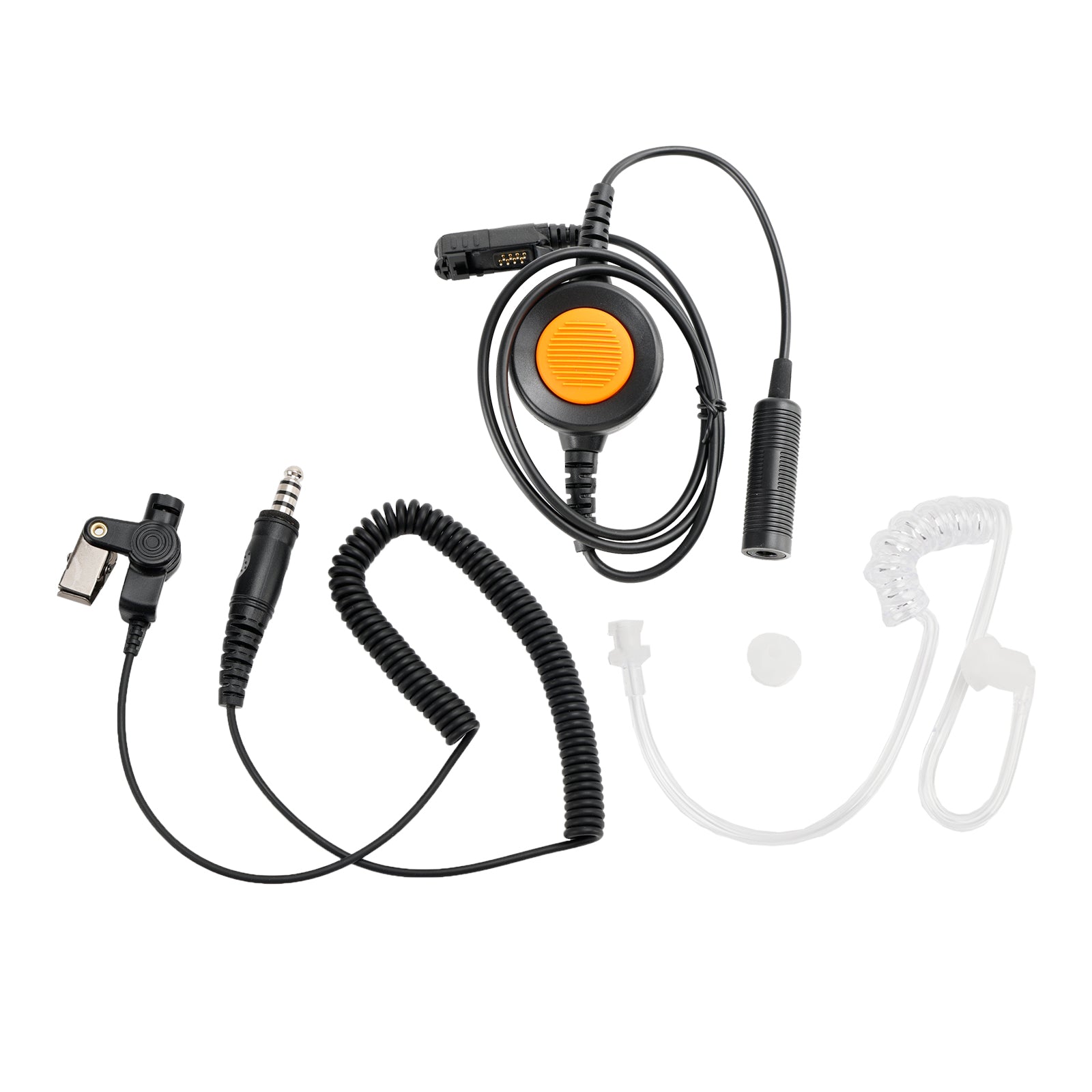 Para IMTP3100 MTP3150 MTP3250 6Pin U94 PTT 7.1-A3 Auriculares de tubo transparente único