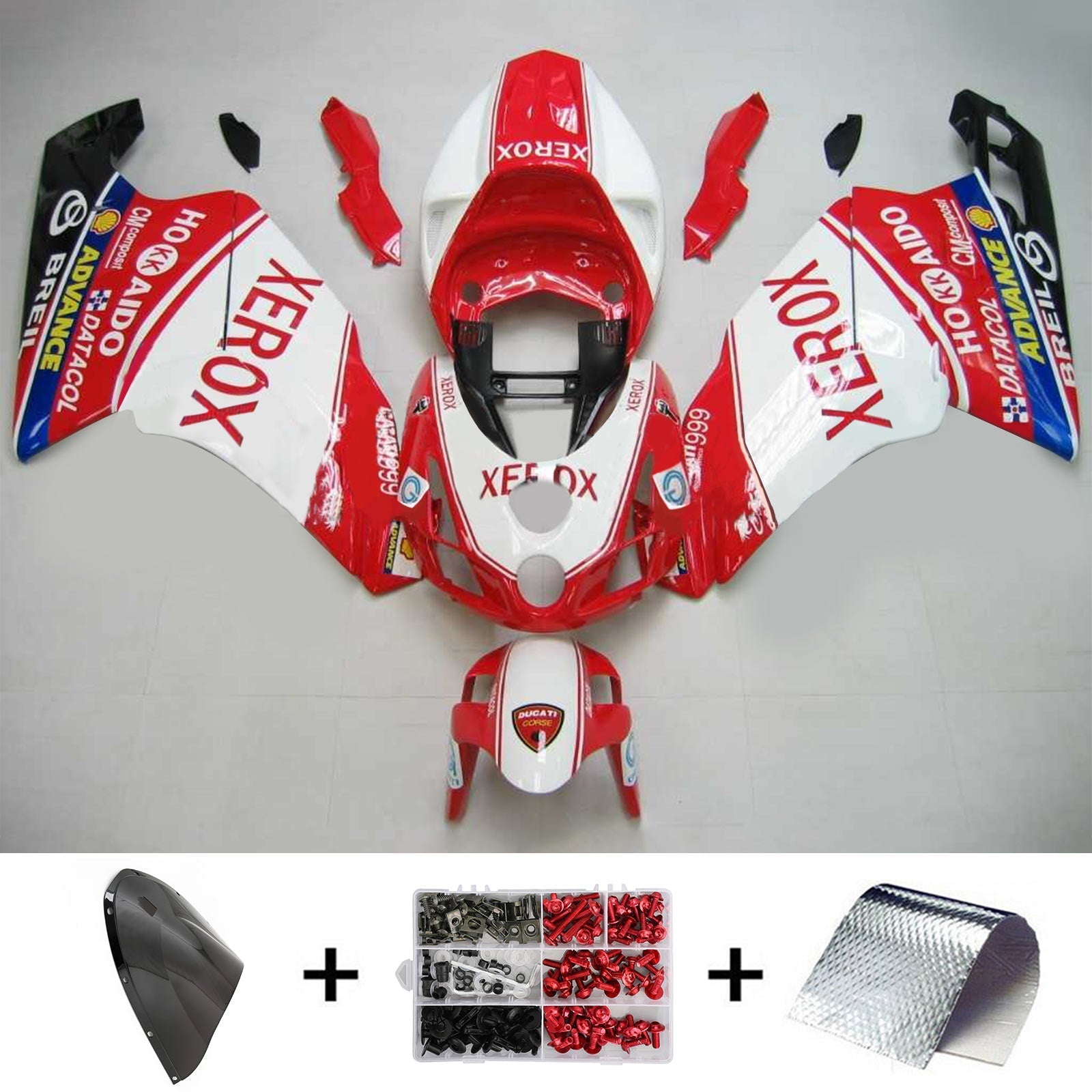 Ducati 999 749 2005 2006 Fairing Kit Bodywork ABS