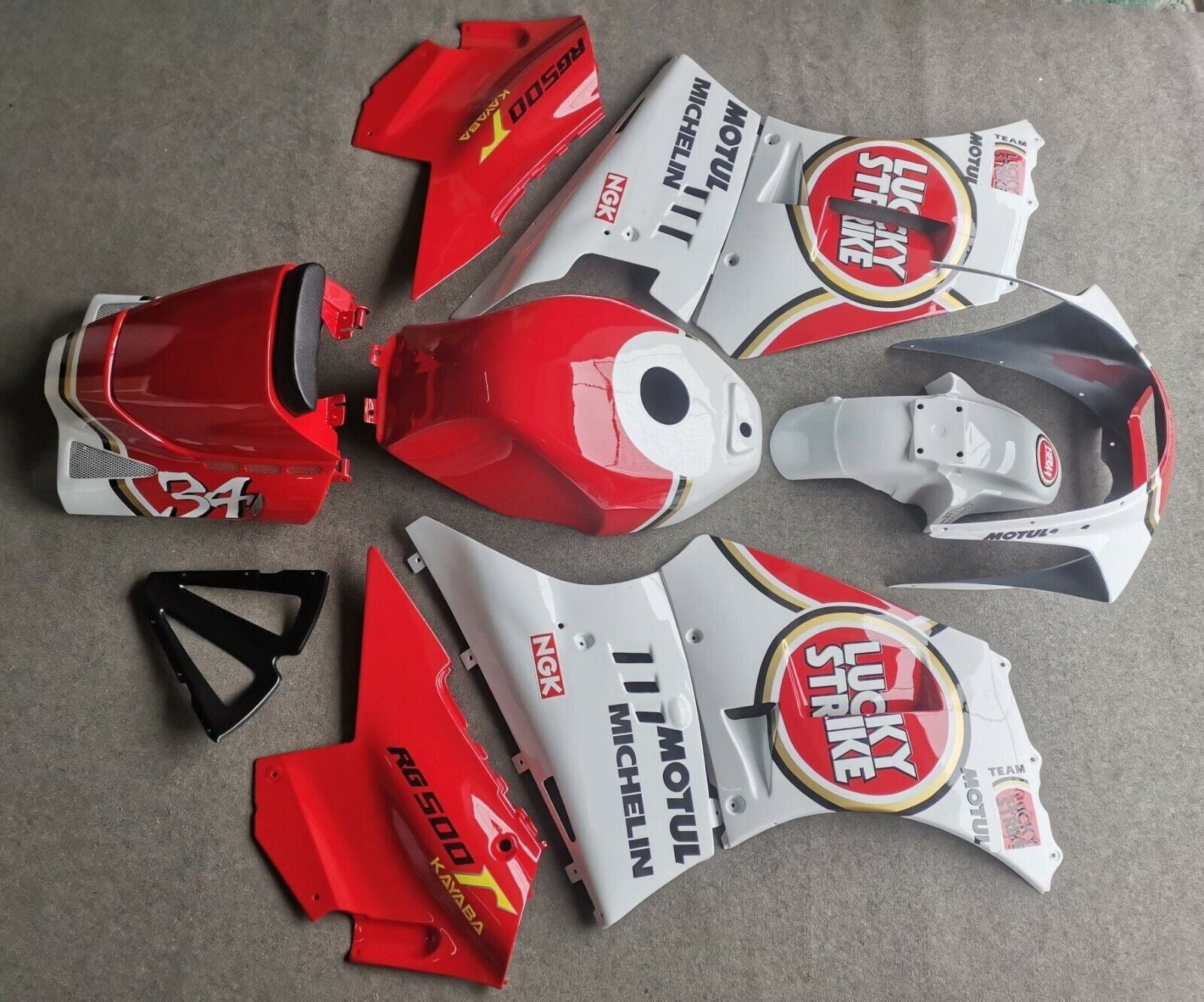 Suzuki RG500 RG400 Gamma 1984-1987 Fairing Kit