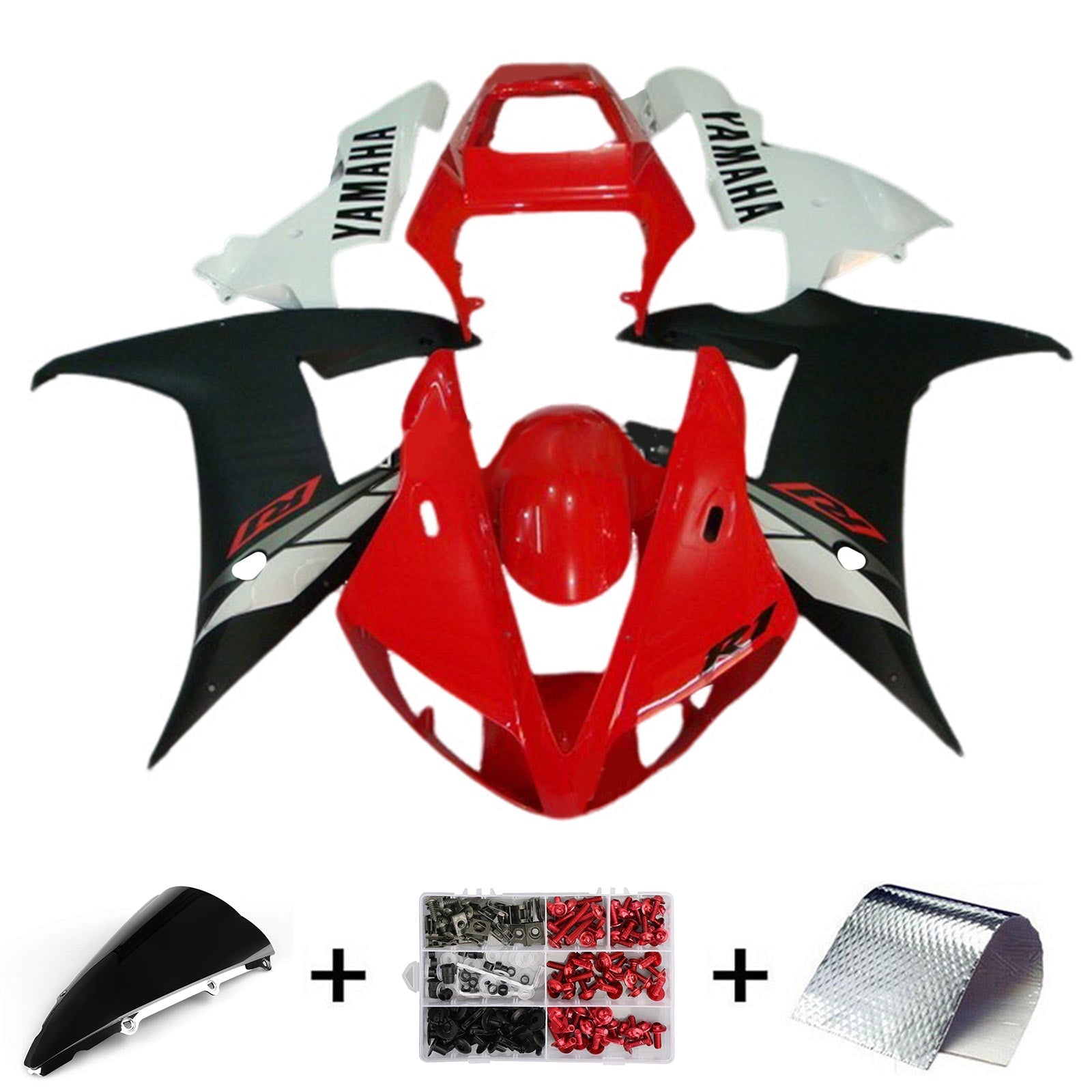 Yamaha YZF 1000 R1 2002-2003 Fairing Kit Bodywork Plastic ABS