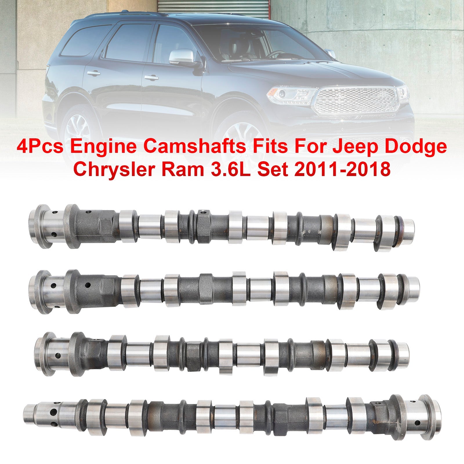 Dodge Avenger 2011-2014 3.6L 4Pcs Engine Camshafts 05184377AF 05184378AF 05184379AF 05184380AF