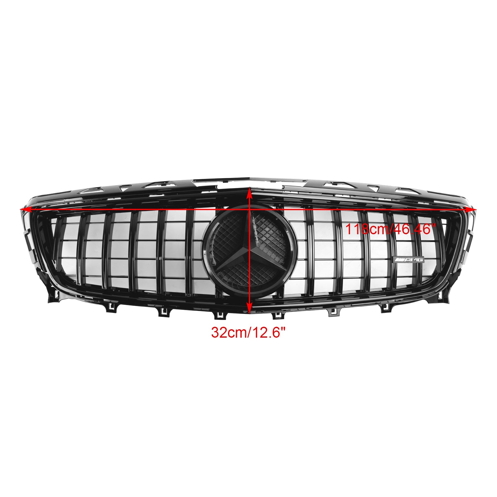 Front Grill Grille Fit Mercedes-Benz W218 CLS ClS350/500/550 2011-2014 GT