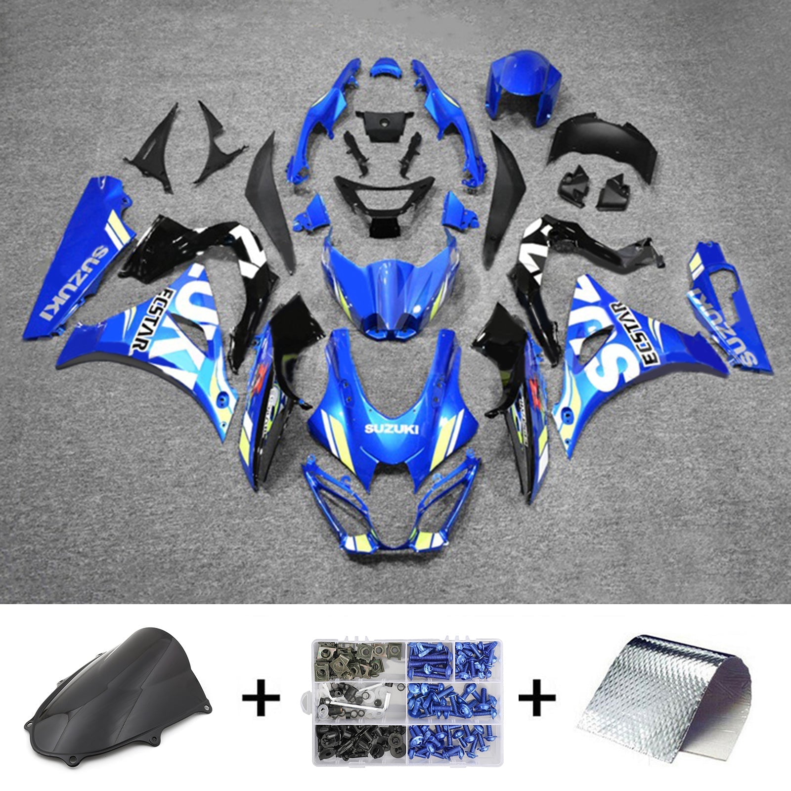 Suzuki GSXR1000 2017-2023 K17 Kit Carenado Carrocería Plástico ABS