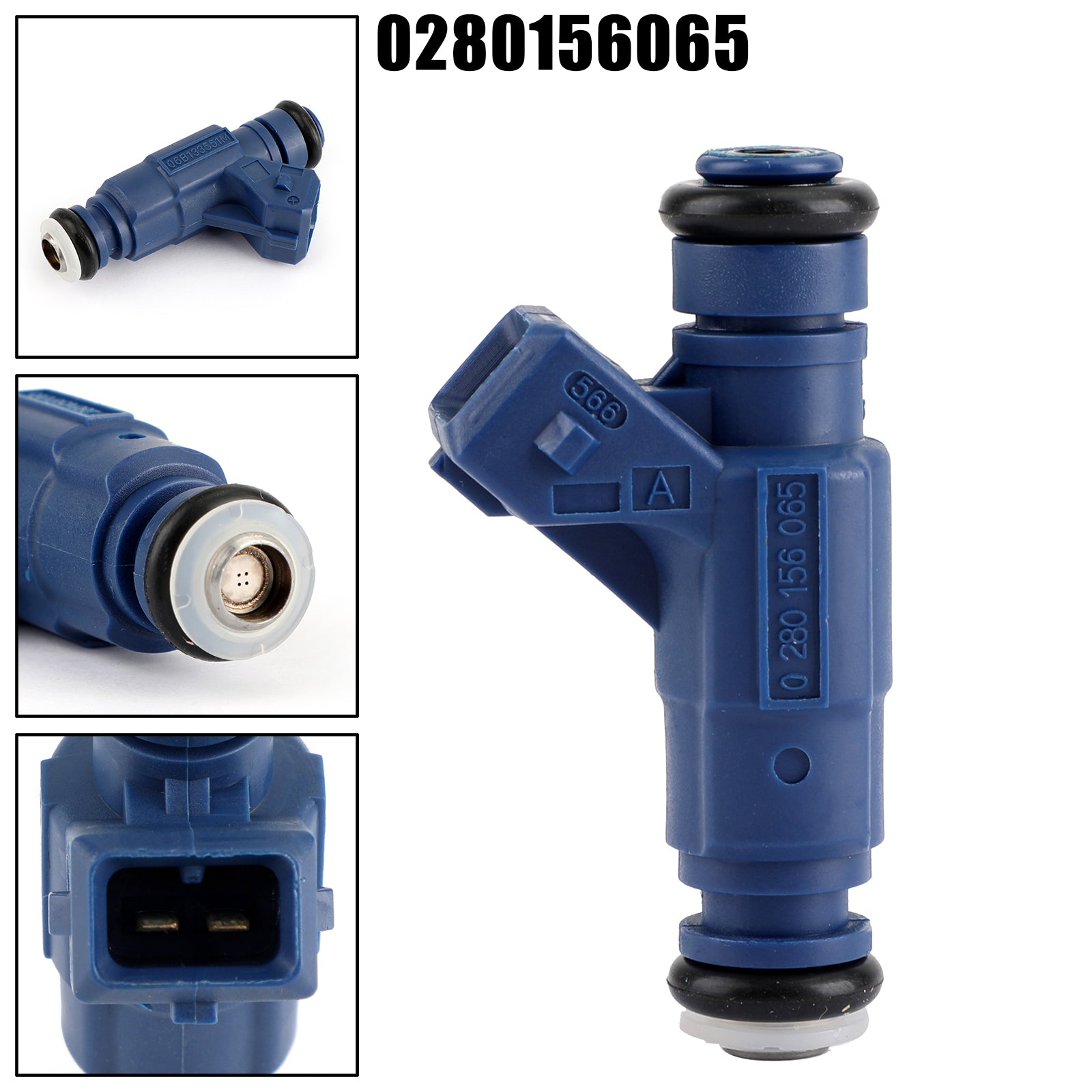 852-12185 0280156065 1PCS Fuel Injector 0280156065 For Audi A4 Quattro VW Passat 1.8L 06B133551M