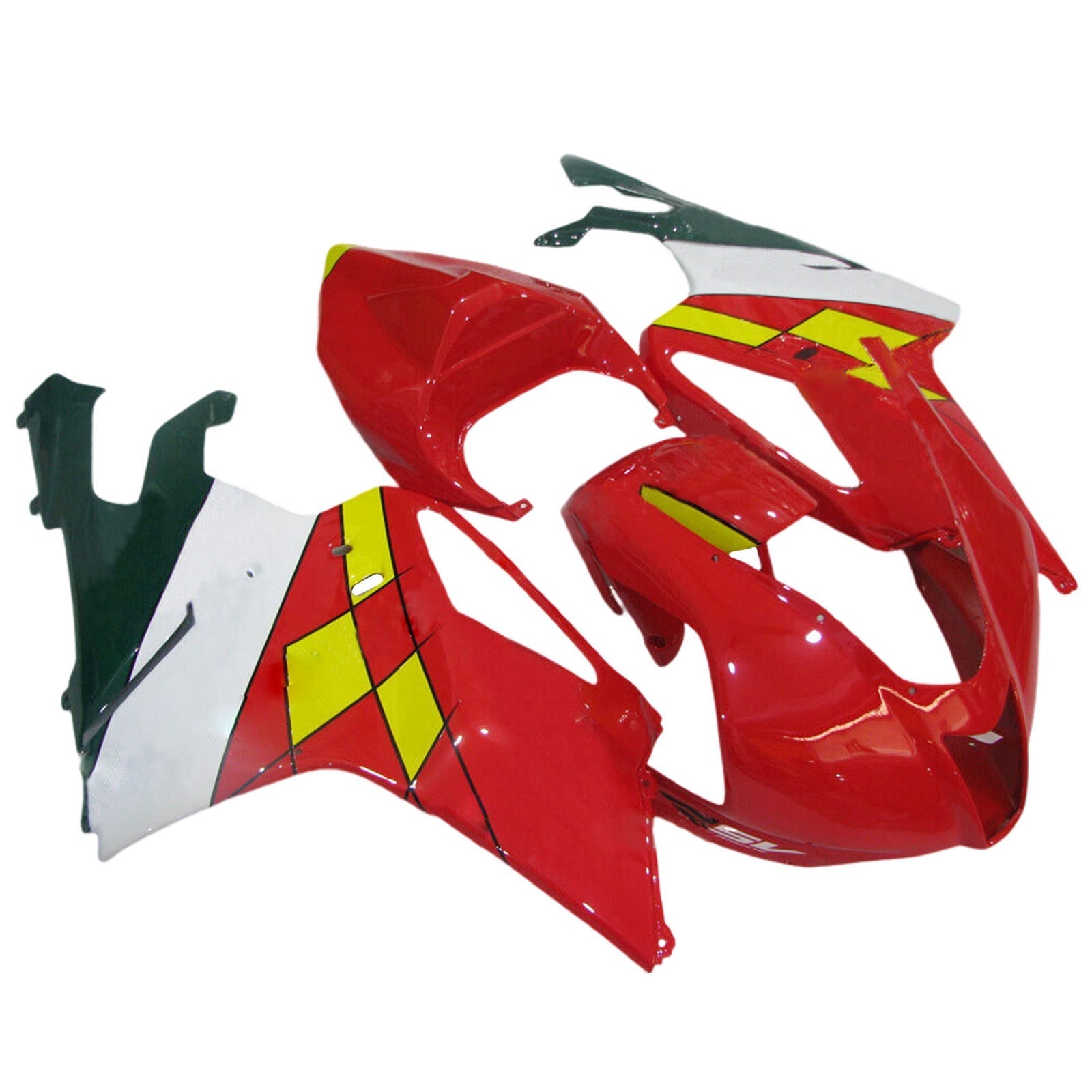 Amotopart Aprilia RSV1000 2003-2006 Fairing Kit Bodywork Plastic