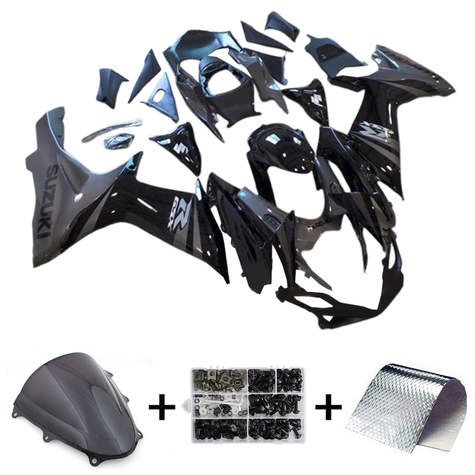 Amotopart Suzuki GSXR 600/750 2011-2024 K11 Fairing Kit Bodywork Plastic ABS