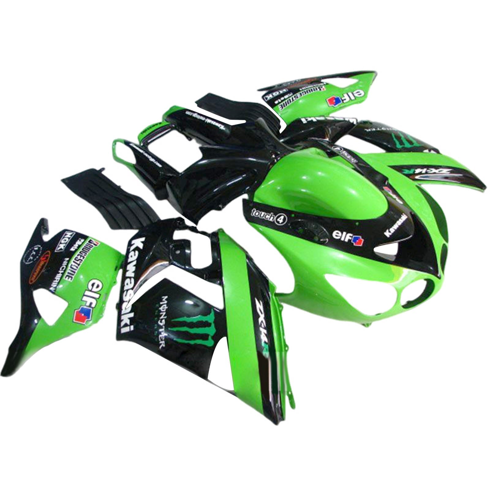 Kit Carenado Kawasaki ZX14R ZZR1400 2006-2011 Carrocería