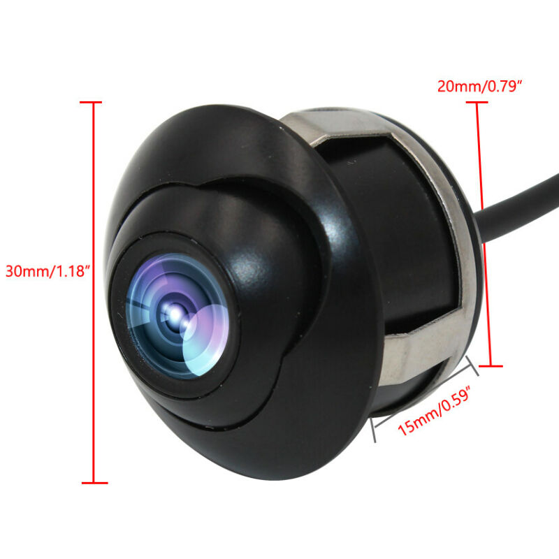 Universal 360 Degree HD Reverse Backup CDD Waterproof Car Rear View Camera Night Vision