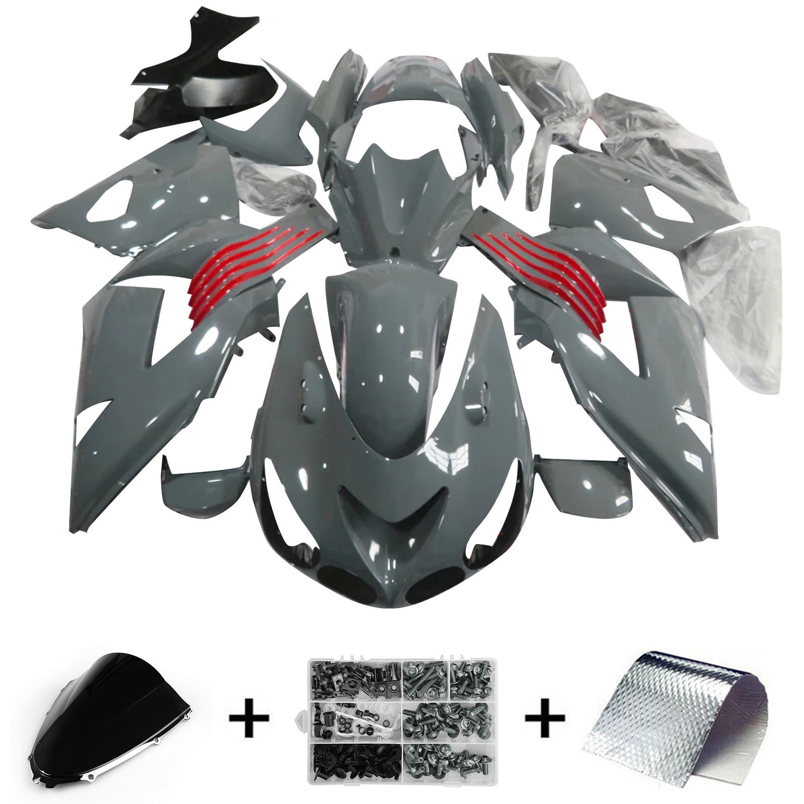 Kit Carenado Kawasaki ZX14R ZZR1400 2006-2011 Carrocería