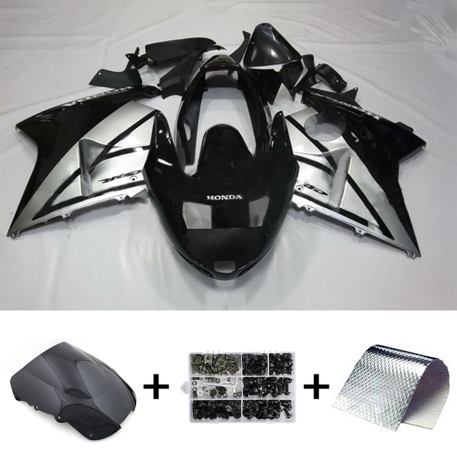 Honda CBR1100XX SuperBlackBird 1996-2007 Fairing Kit Bodywork ABS