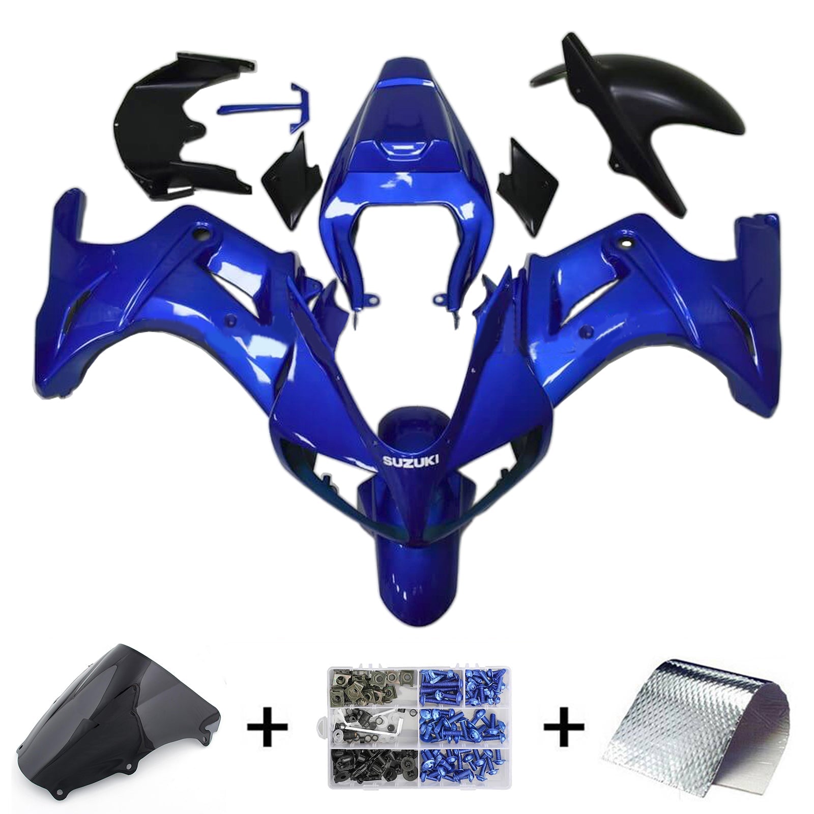 Darupsun Suzuki SV650 2003-2013 Fairing Kit Bodywork Plastic ABS