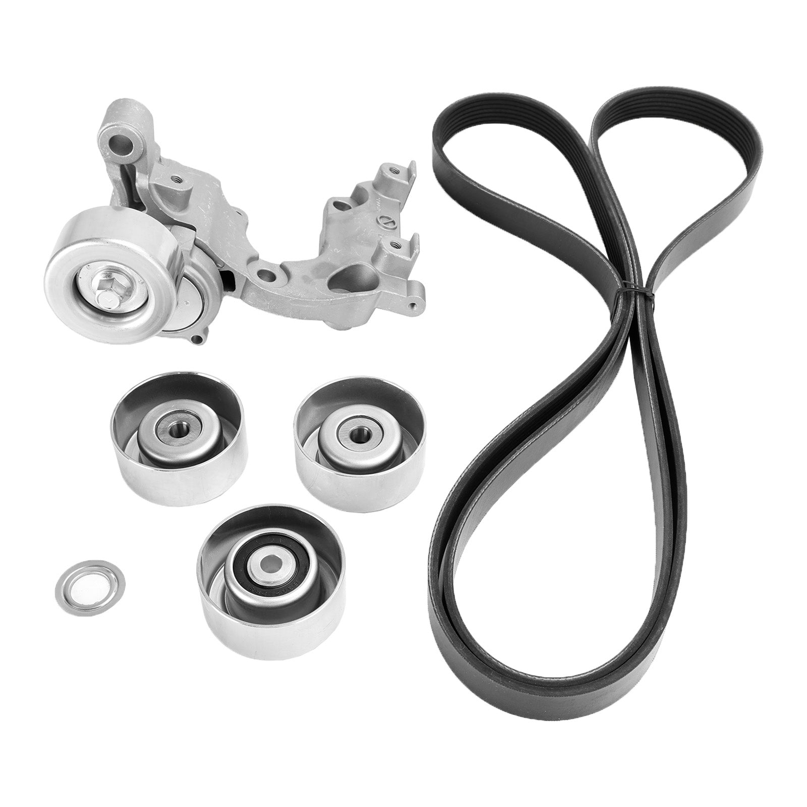 2003-2009 Toyota 4Runner V6 4.0L with 1GRFE Engines Drive Belt Tensioner & Idler Pulley Kit