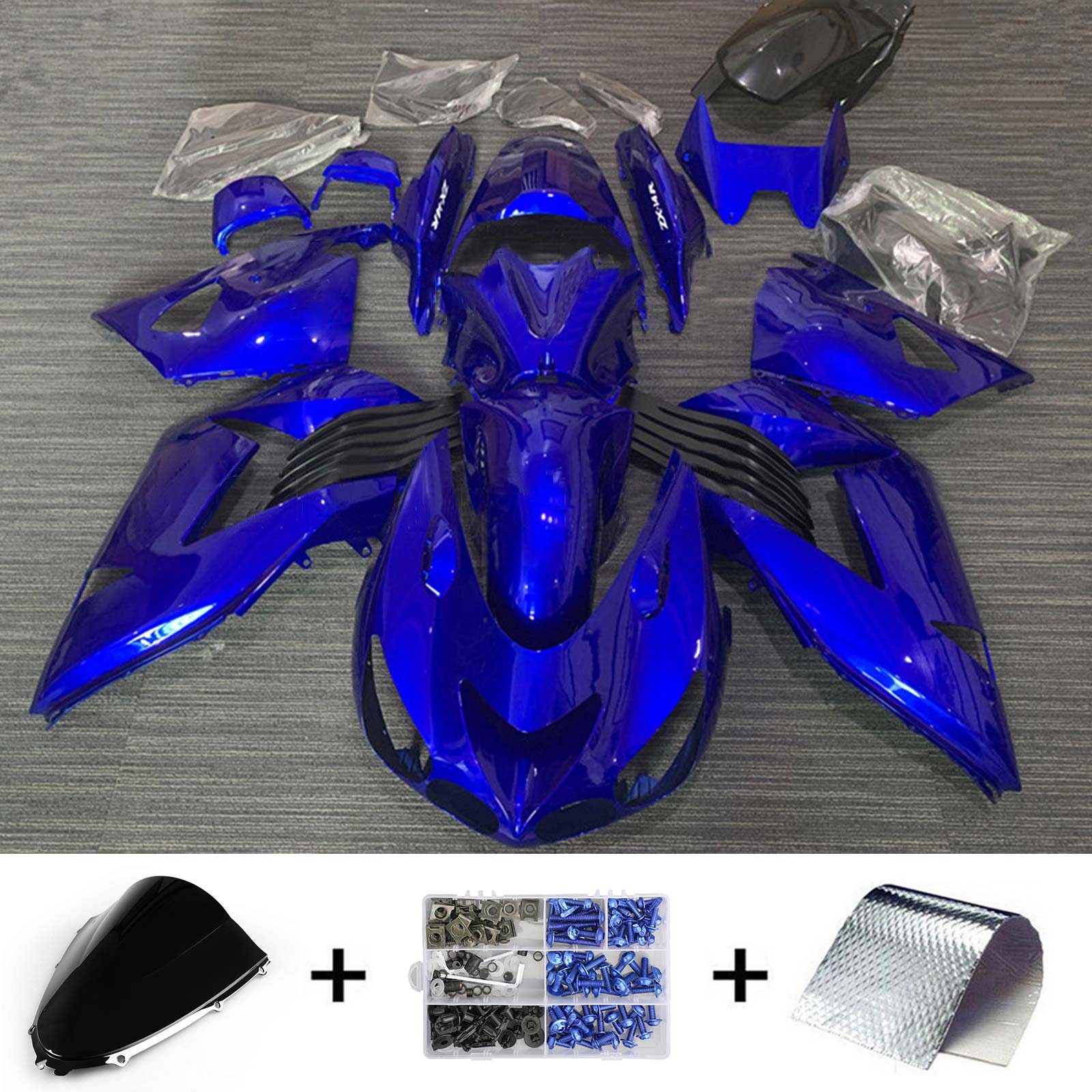 Kit Carenado Kawasaki ZX14R 2006-2011 Carrocería Plástico ABS