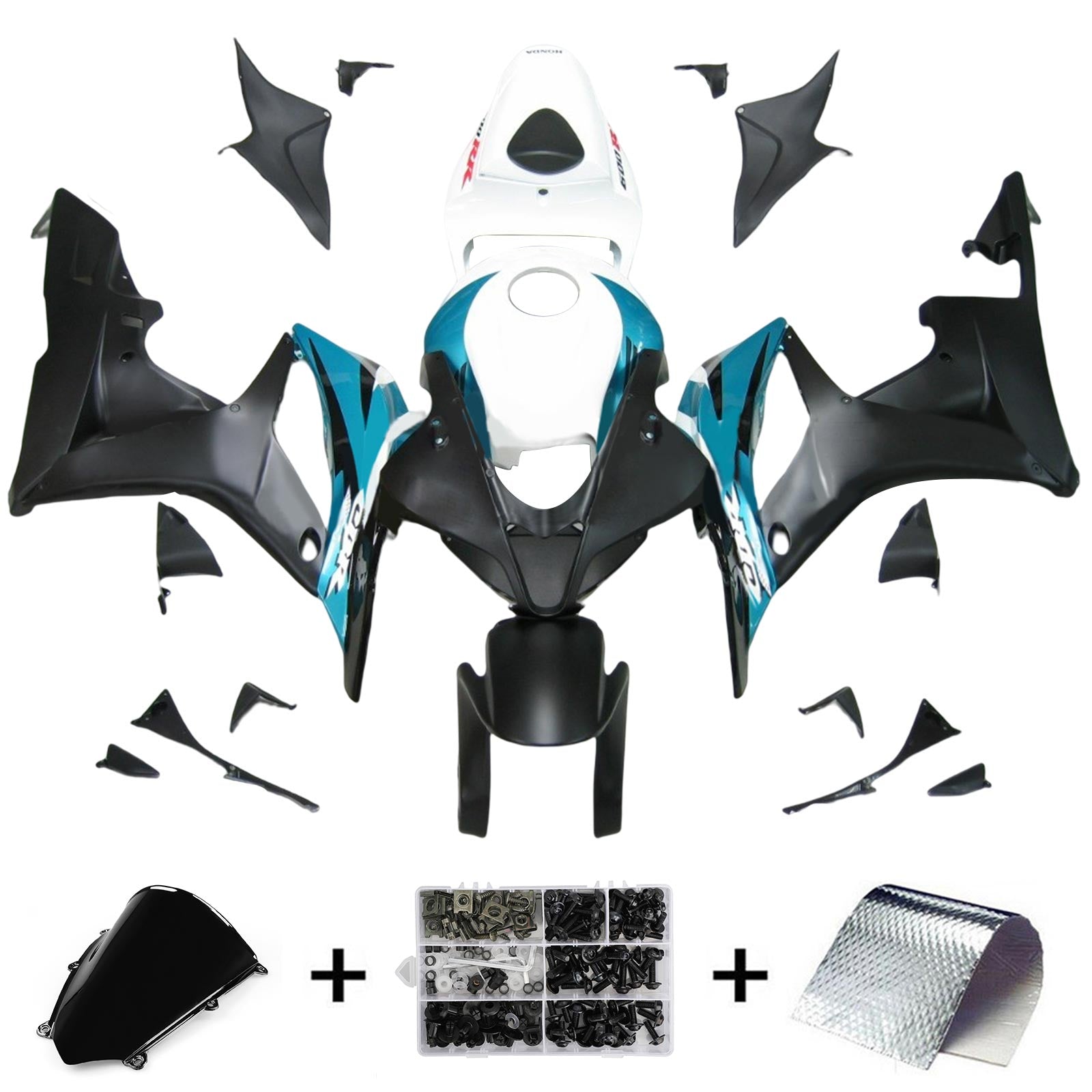 Honda CBR600RR 2007-2008 F5 Fairing Kit Bodywork Plastic ABS