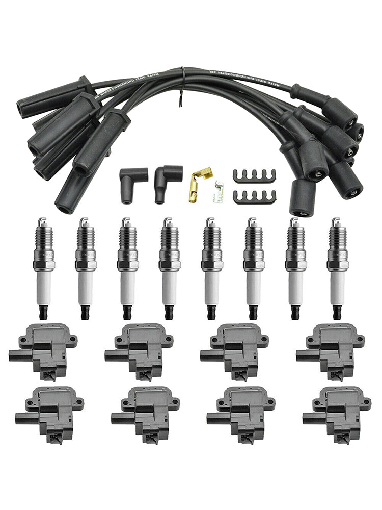 1998-1999 Chevrolet Van P30 GMC Van P35/P3500 V8 7.4L 8X bobina de encendido + bujía + cable D580 UF192