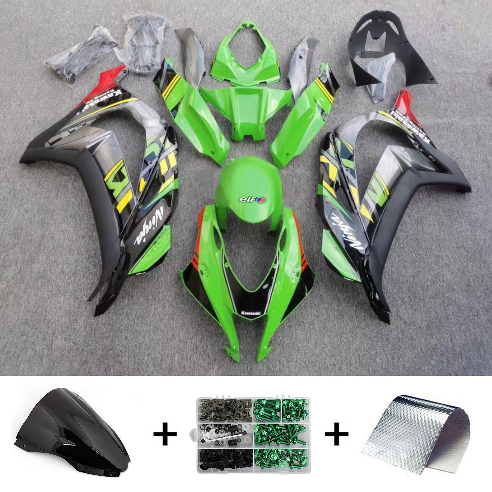 Kit Carenado Kawasaki ZX10R 2016-2020 Carrocería Plástico ABS