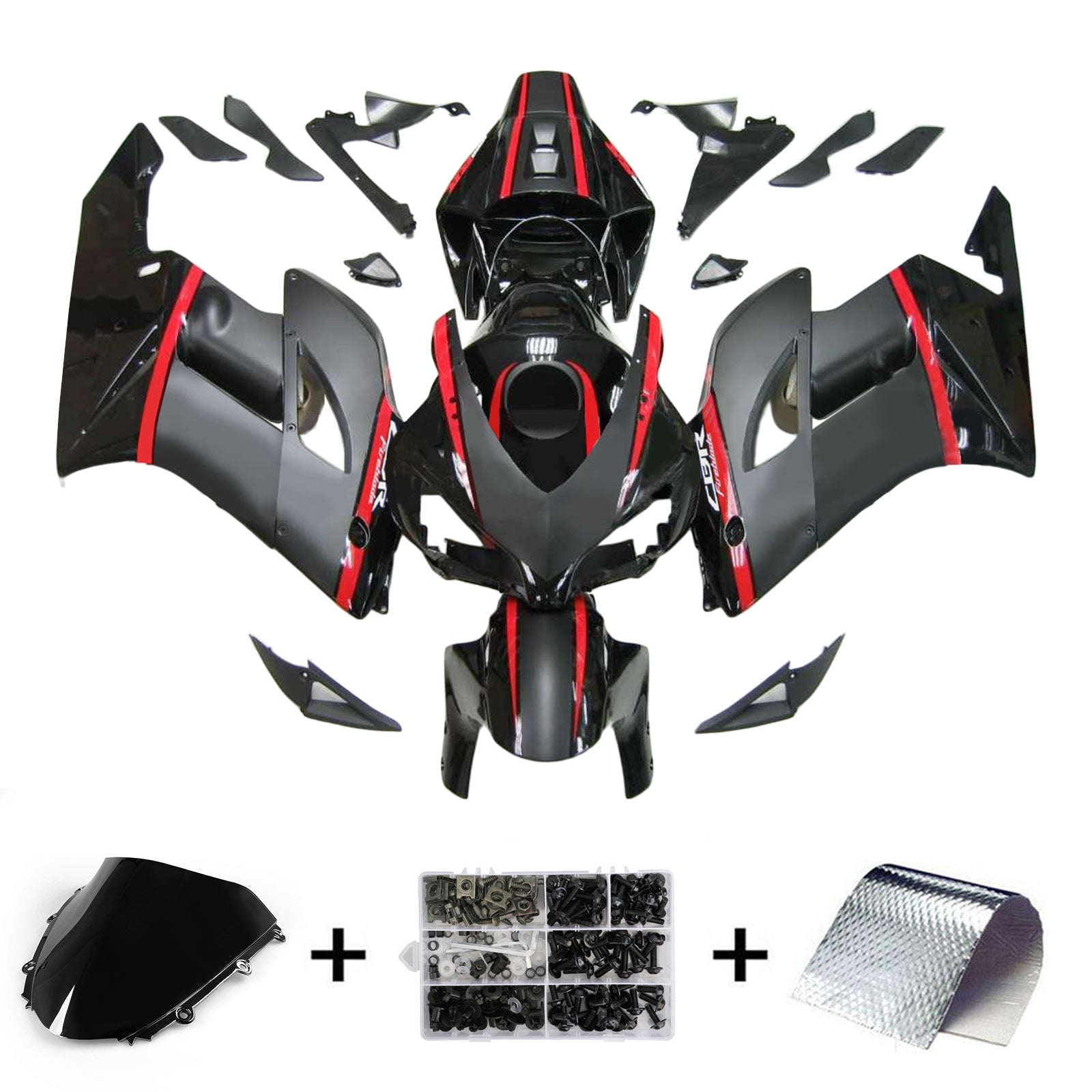 Honda CBR1000RR 2004-2005 Fairing Kit Bodywork Plastic ABS