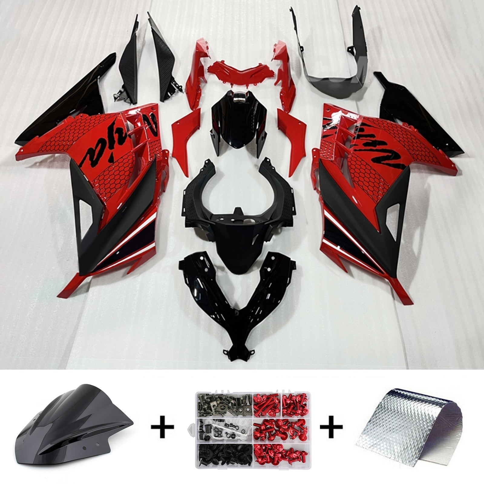 Kawasaki EX300/Ninja300 2013-2017 Kit Carenado Carrocería Plástico ABS