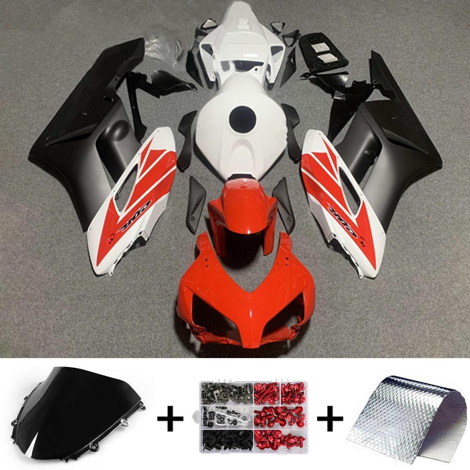 Honda CBR1000RR 2004-2005 Kit Carenado Carrocería Plástico ABS