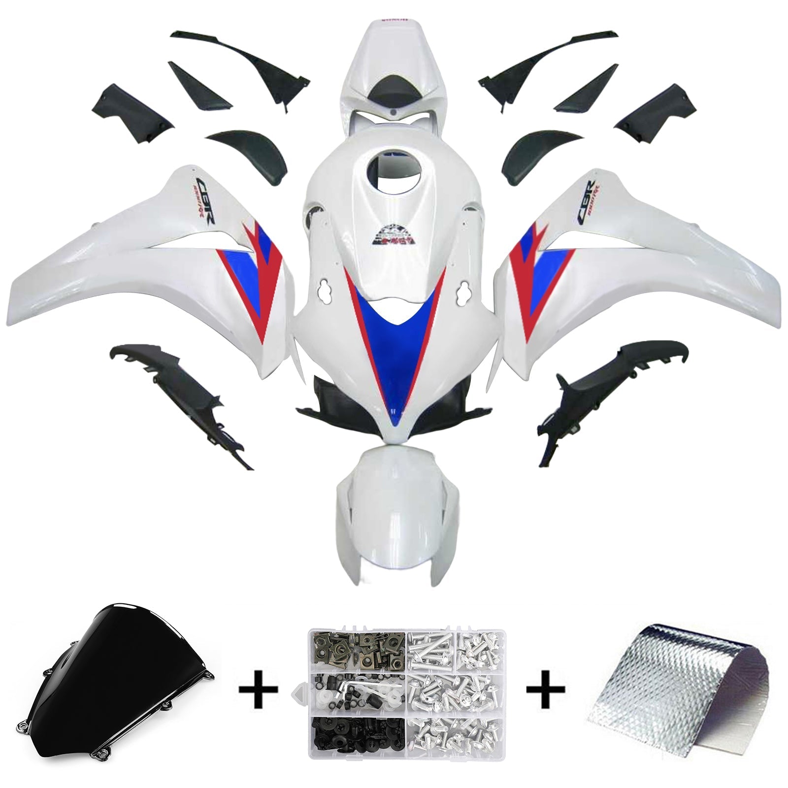 Honda CBR1000RR 2008-2011 Fairing Kit Bodywork Plastic ABS