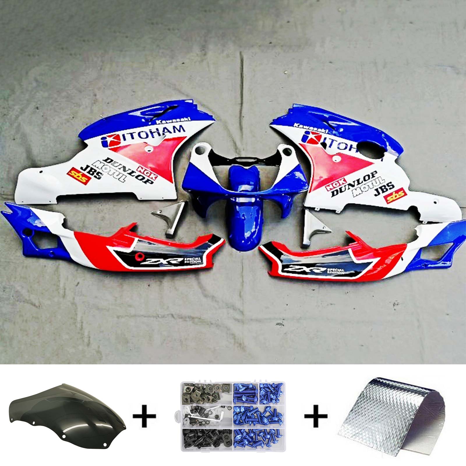 Kawasaki ZXR400 1992-1996 Kit Carenado Carrocería Plástico ABS