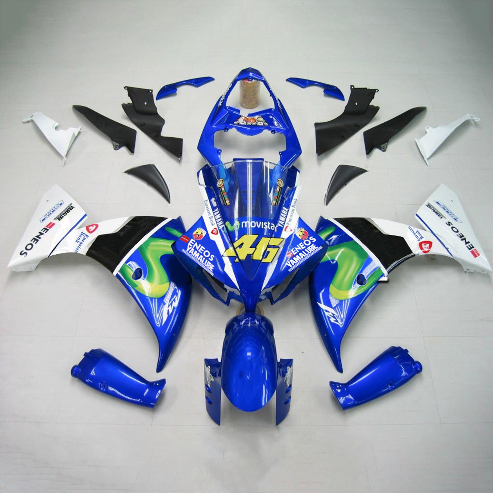 Kit de carenado para Yamaha YZF 1000 R1 2009-2011 Genérico