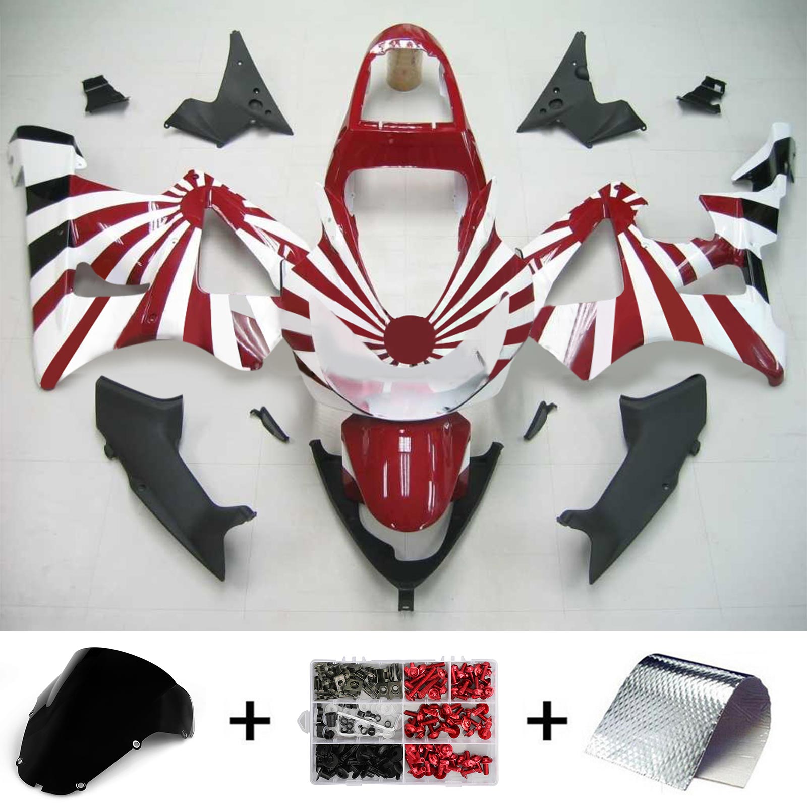 Honda CBR929RR 2000-2001 Fairing Kit Bodywork Plastic ABS