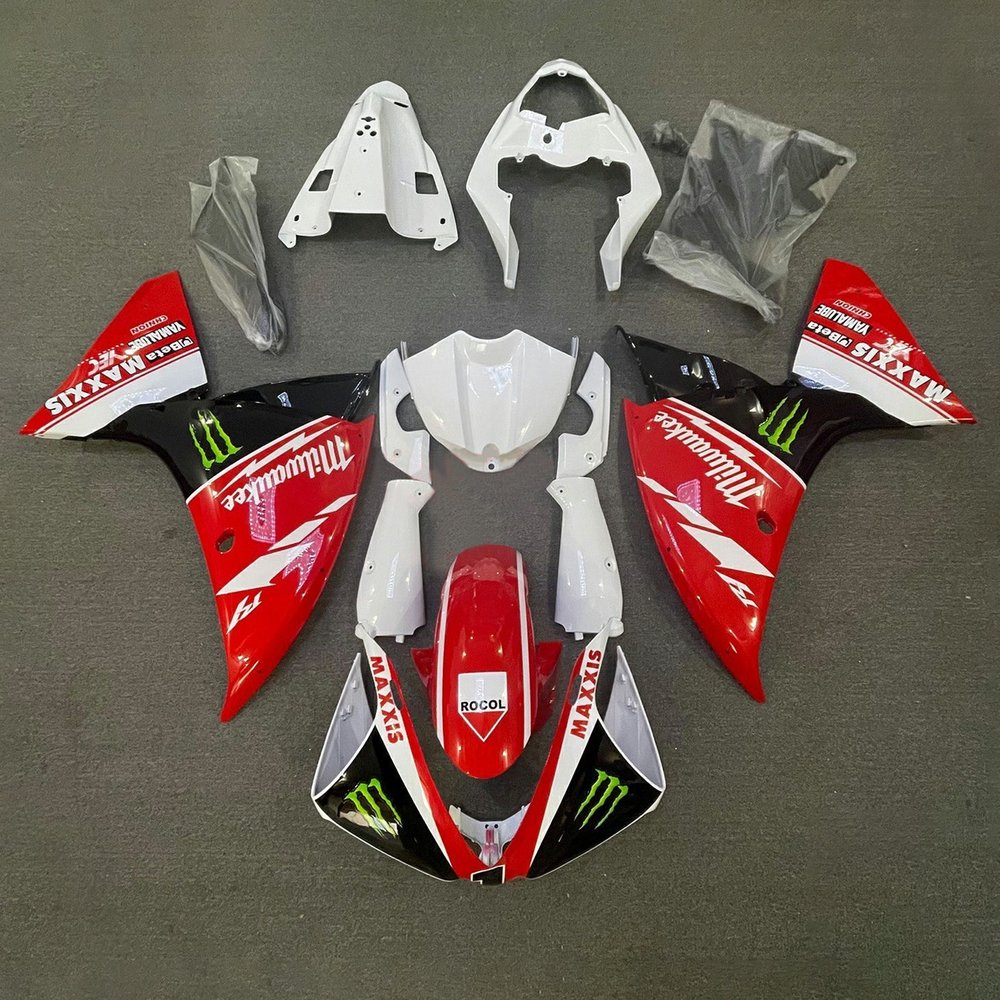 Yamaha YZF 1000 R1 2009-2011 Fairing Kit Bodywork Plastic ABS