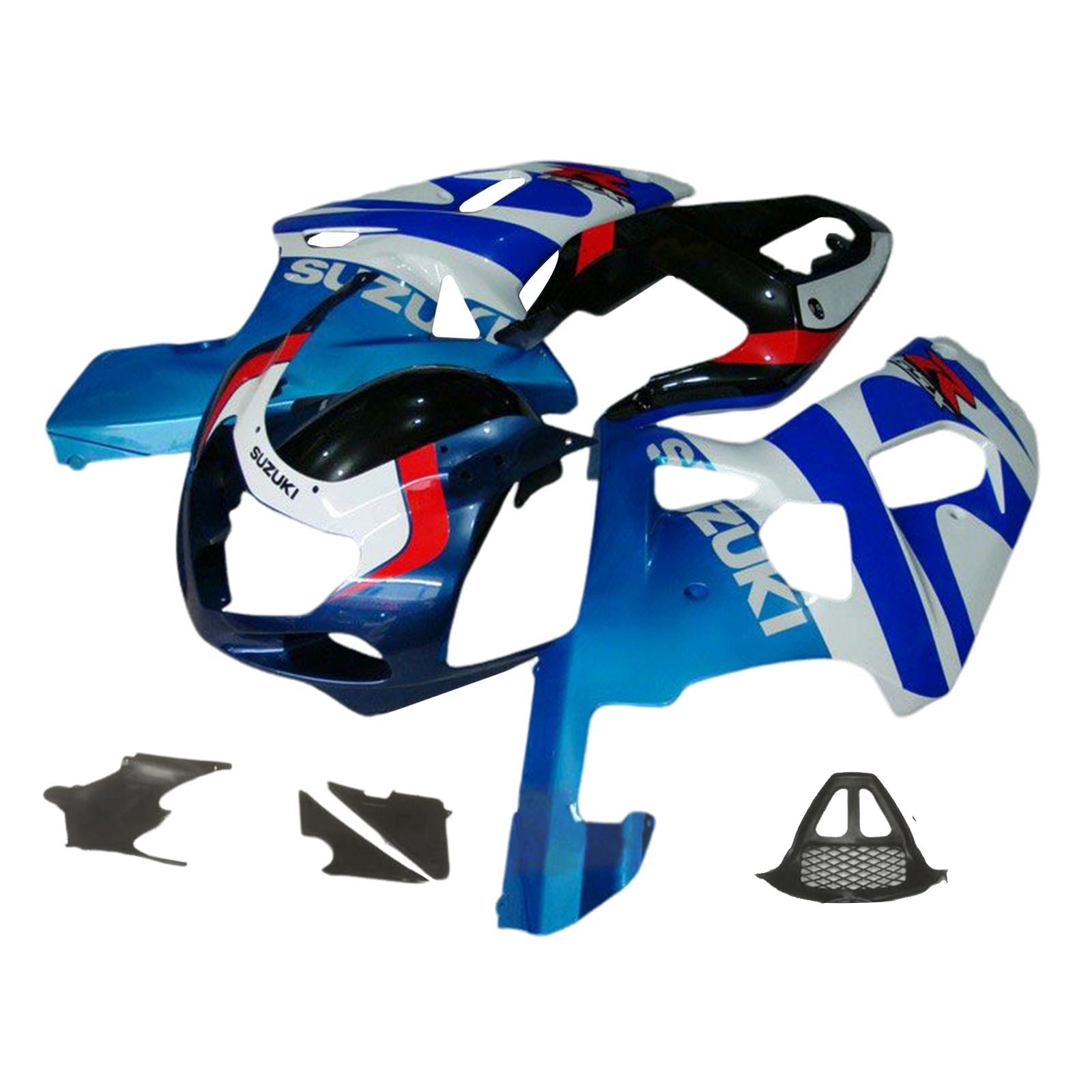 Amotopart Suzuki GSXR1000 2000-2002 K1 K2 Fairing Kit Bodywork Plastic ABS