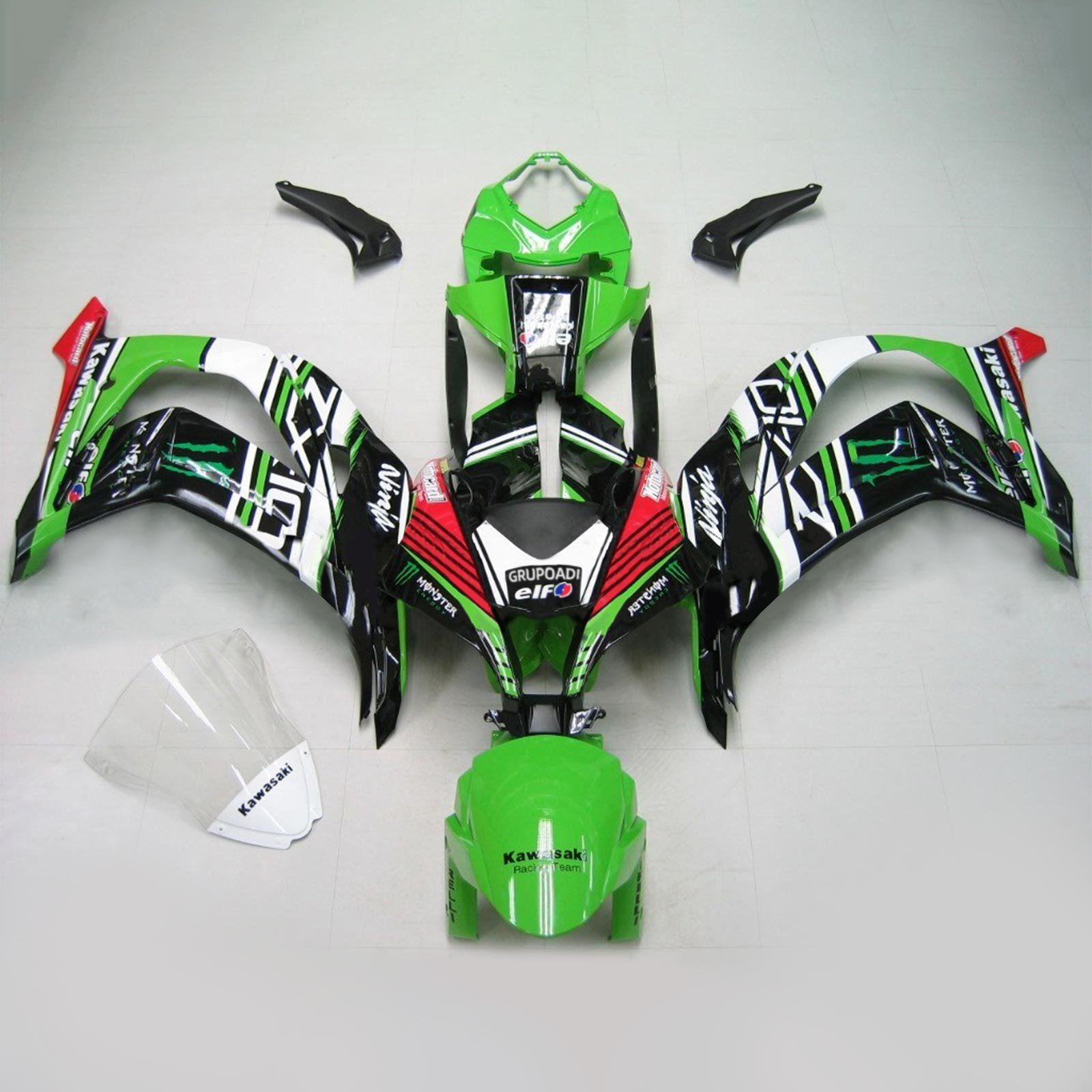 Kawasaki ZX-10R ZX-10RR 2021-2024 Fairing Kit Bodywork ABS