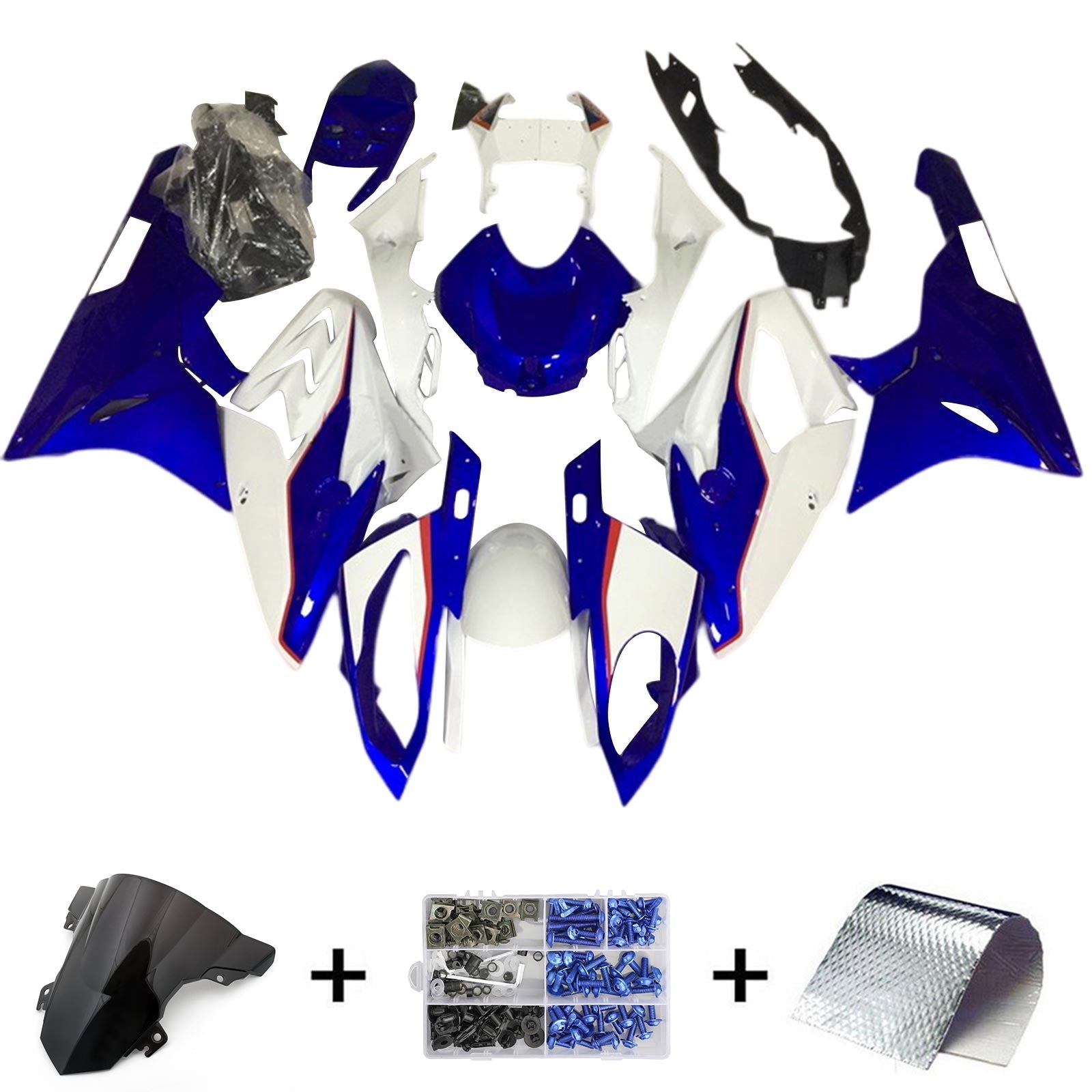 Amotopart BMW S1000RR 2015-2016 Fairing Kit Bodywork Plastic ABS